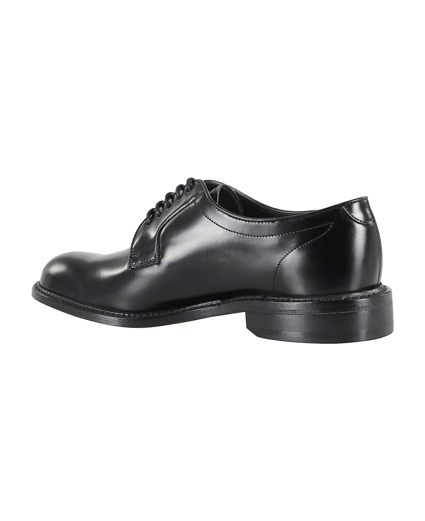 John Spencer Derby Allacciato - Black