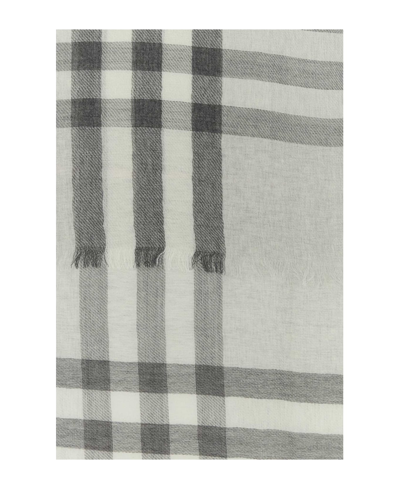 Burberry Embroidered Wool Scarf - MITTEN