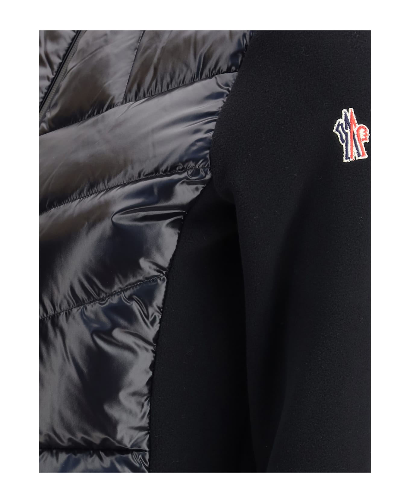 Moncler Grenoble Jacket With Sleeves In Contrast