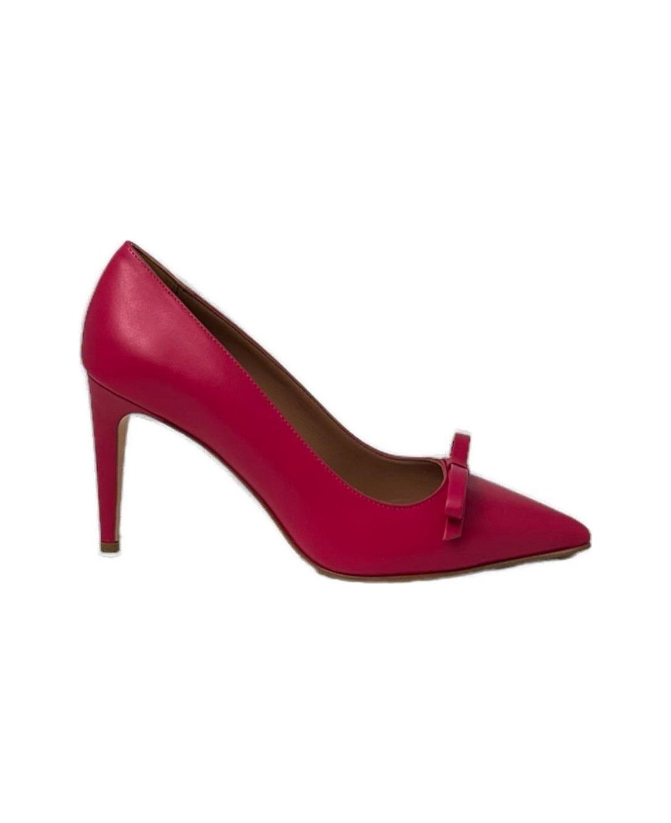 RED Valentino Redvalentino Bow-detailed Pointed Toe Pumps RED Valentino
