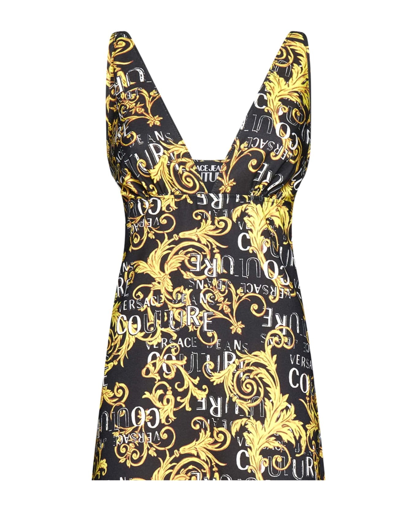 Versace Jeans Couture Dress - Black gold