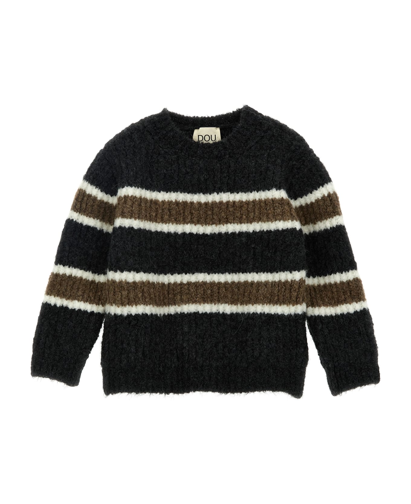 Douuod Striped Sweater - Multicolor ニットウェア＆スウェットシャツ