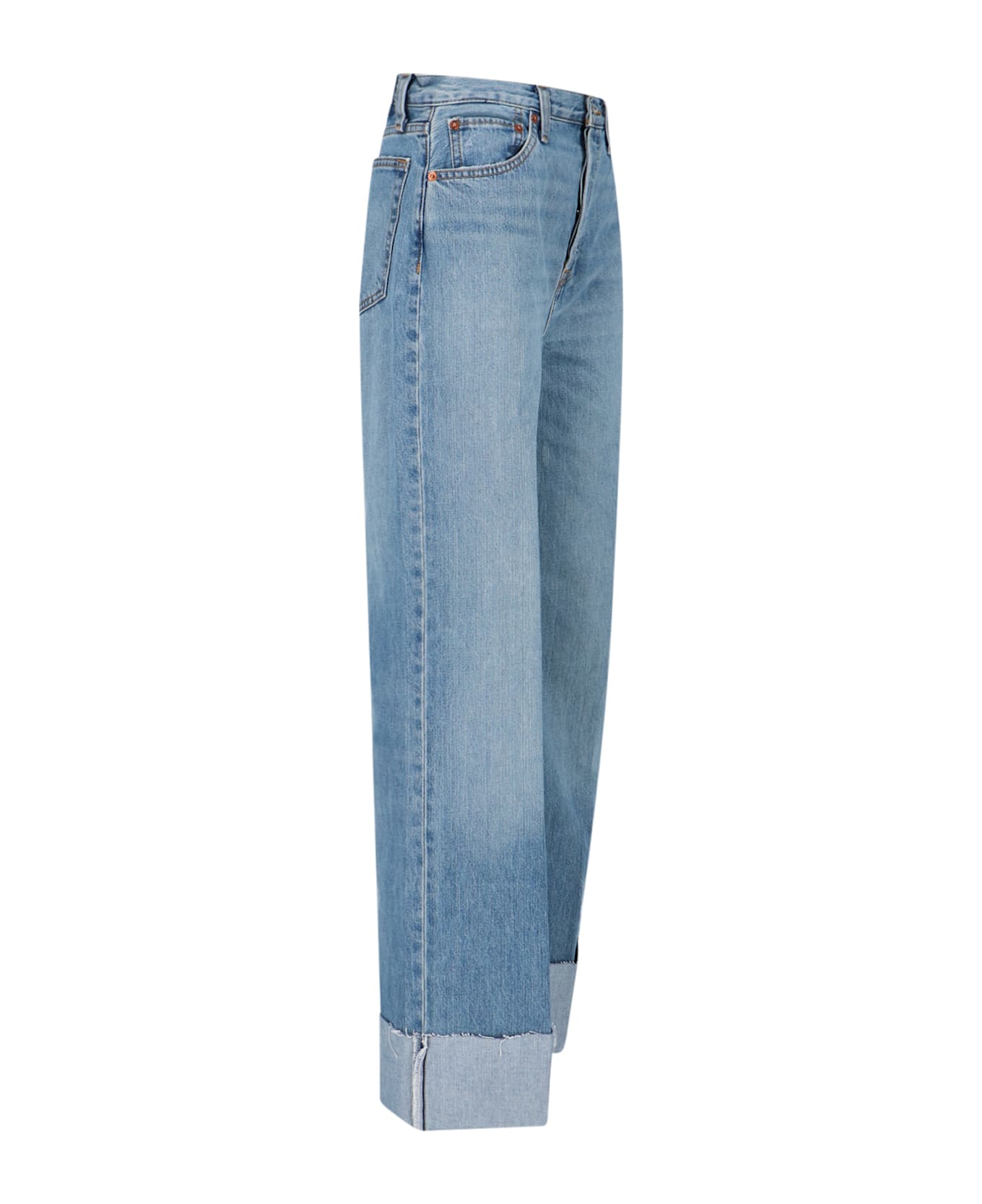 RE/DONE Wide Jeans - Blue