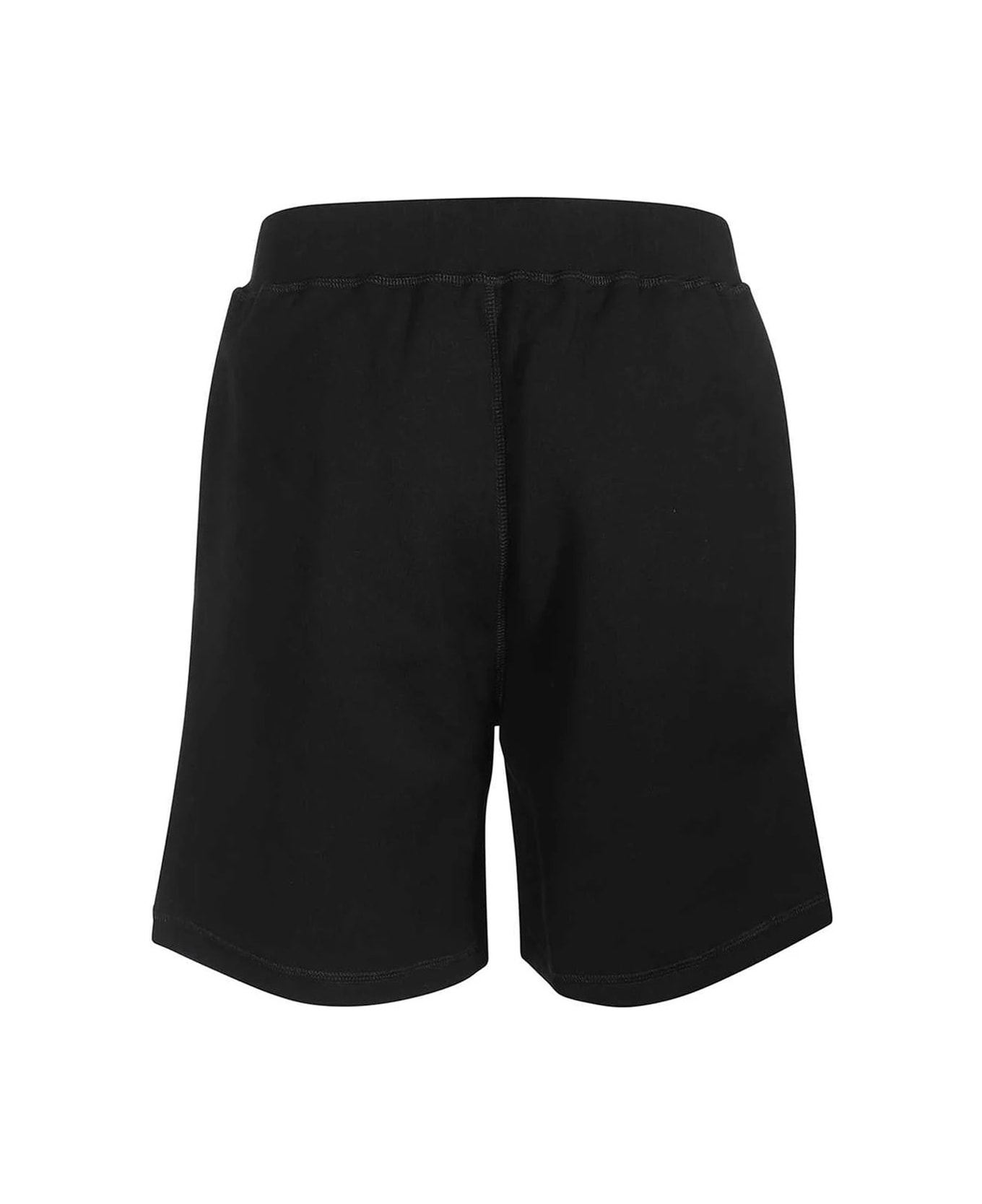 Dsquared2 Cotton Logo Shorts - Black