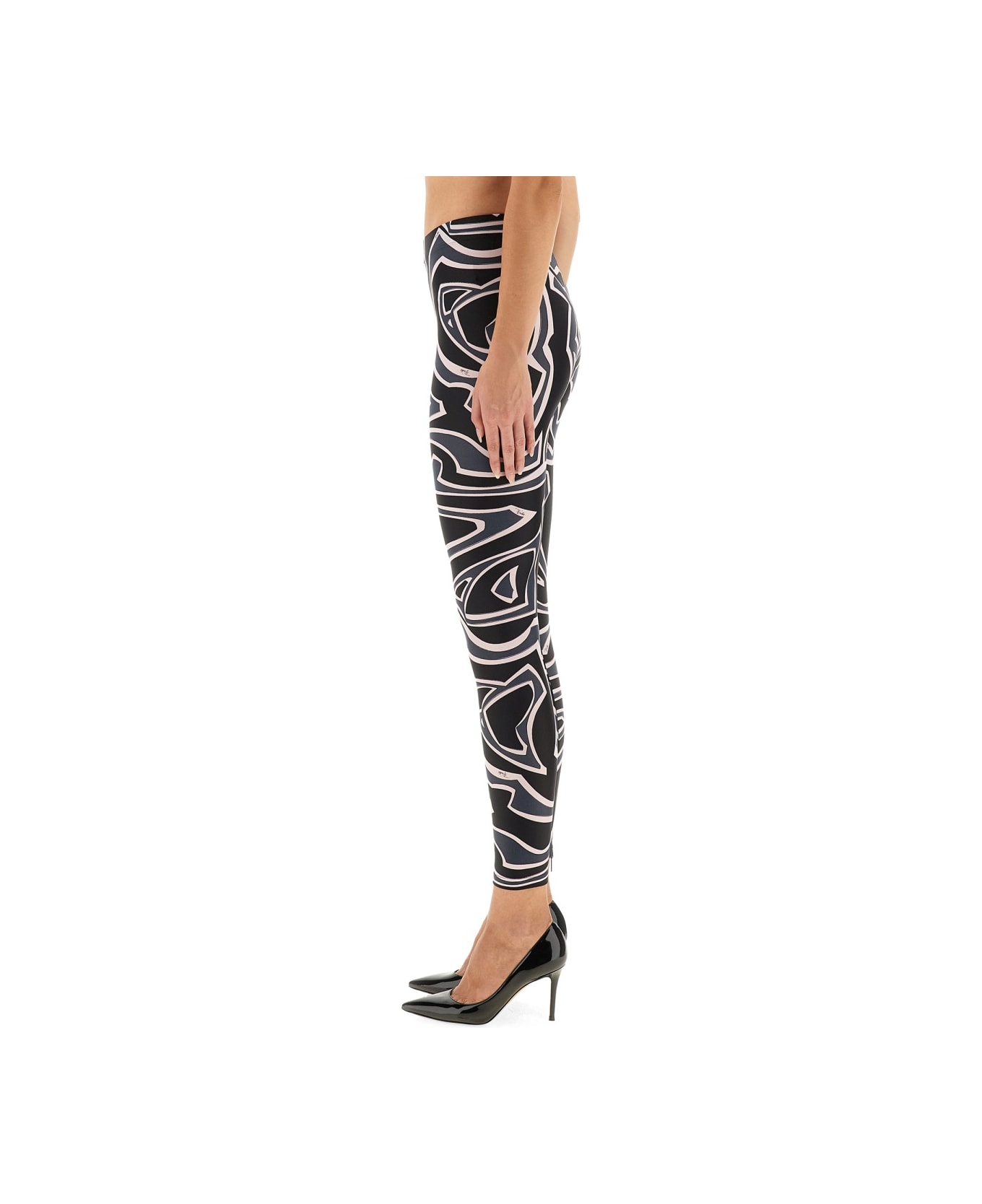 Pucci Labyrinth Print Leggings - MULTICOLOUR