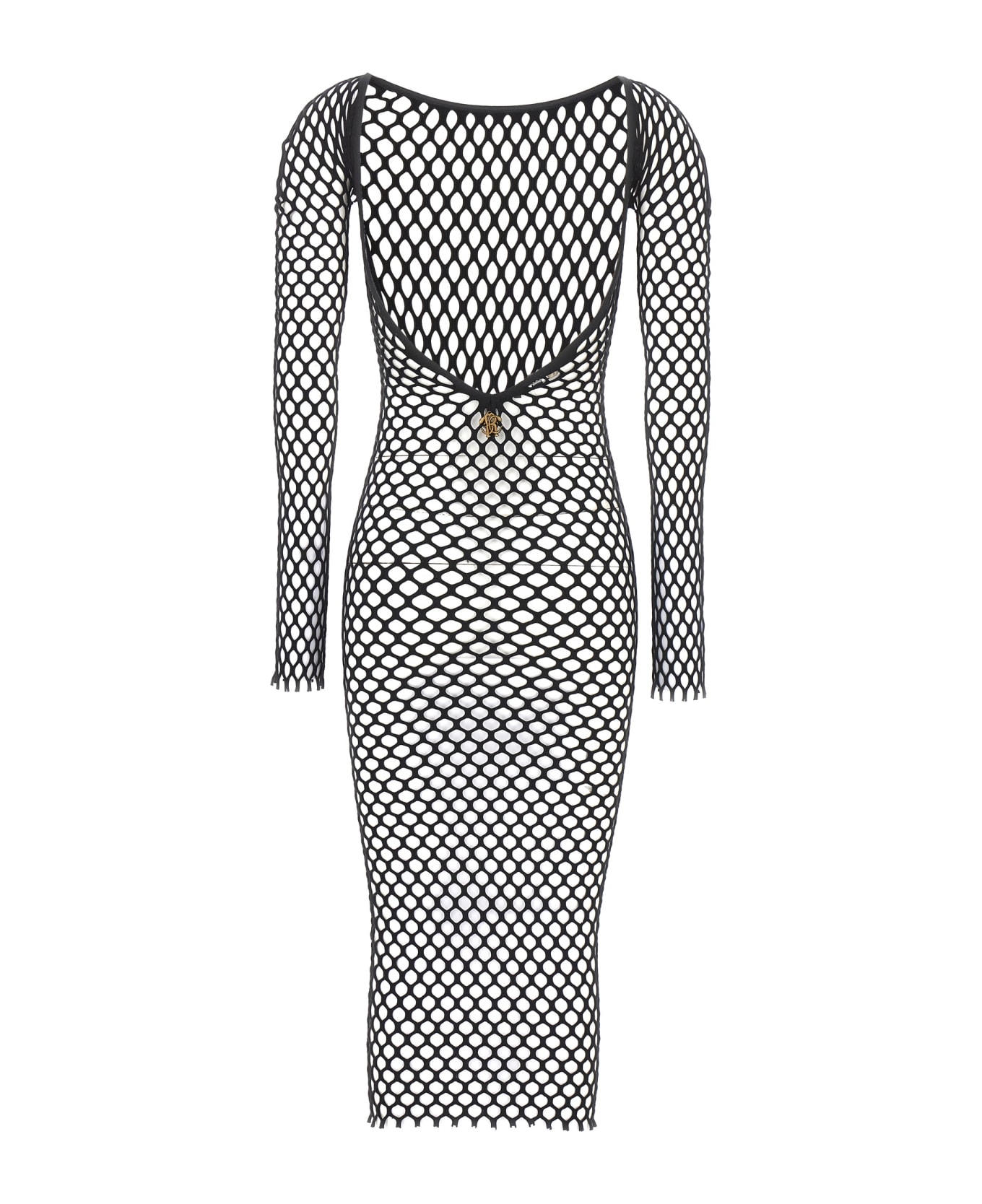 Roberto Cavalli 'anatomic' Dress - BLACK