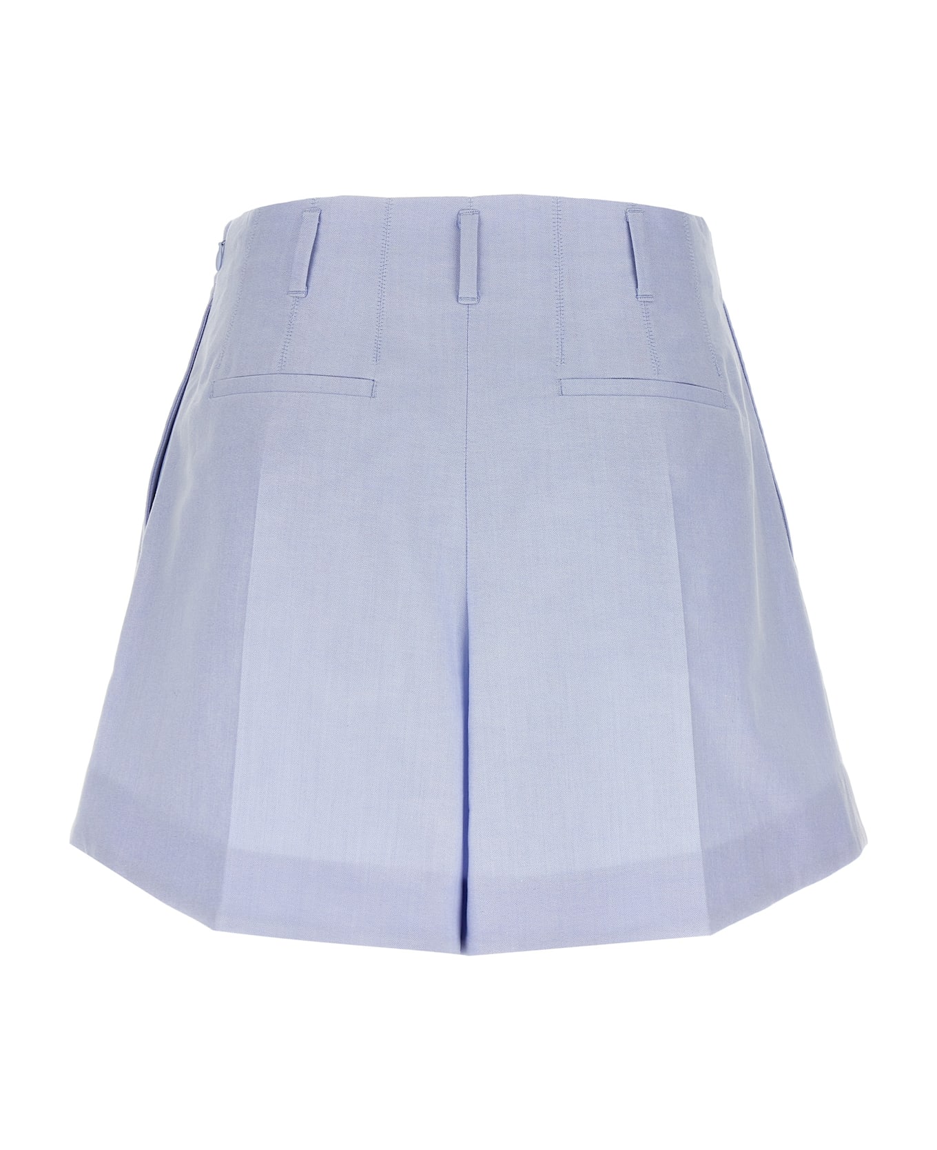 Givenchy Embroidery Shorts - Light Blue