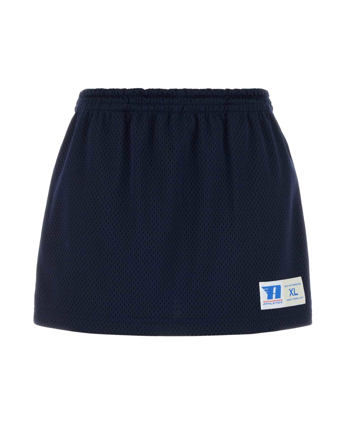 Alexander Wang Sark Blue Polyester Pant-skirt - NAVY