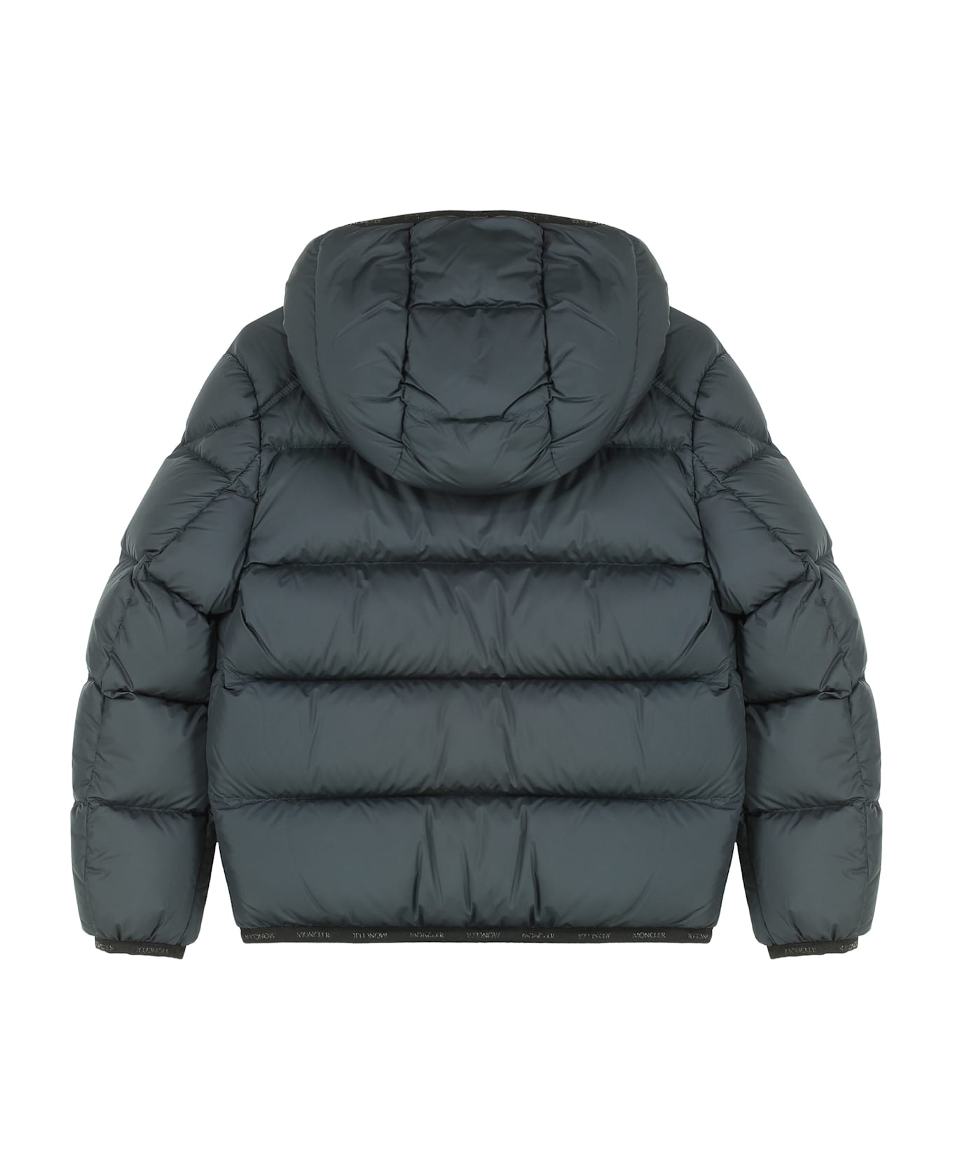 Moncler Mattan Hooded Nylon Jacket - blue