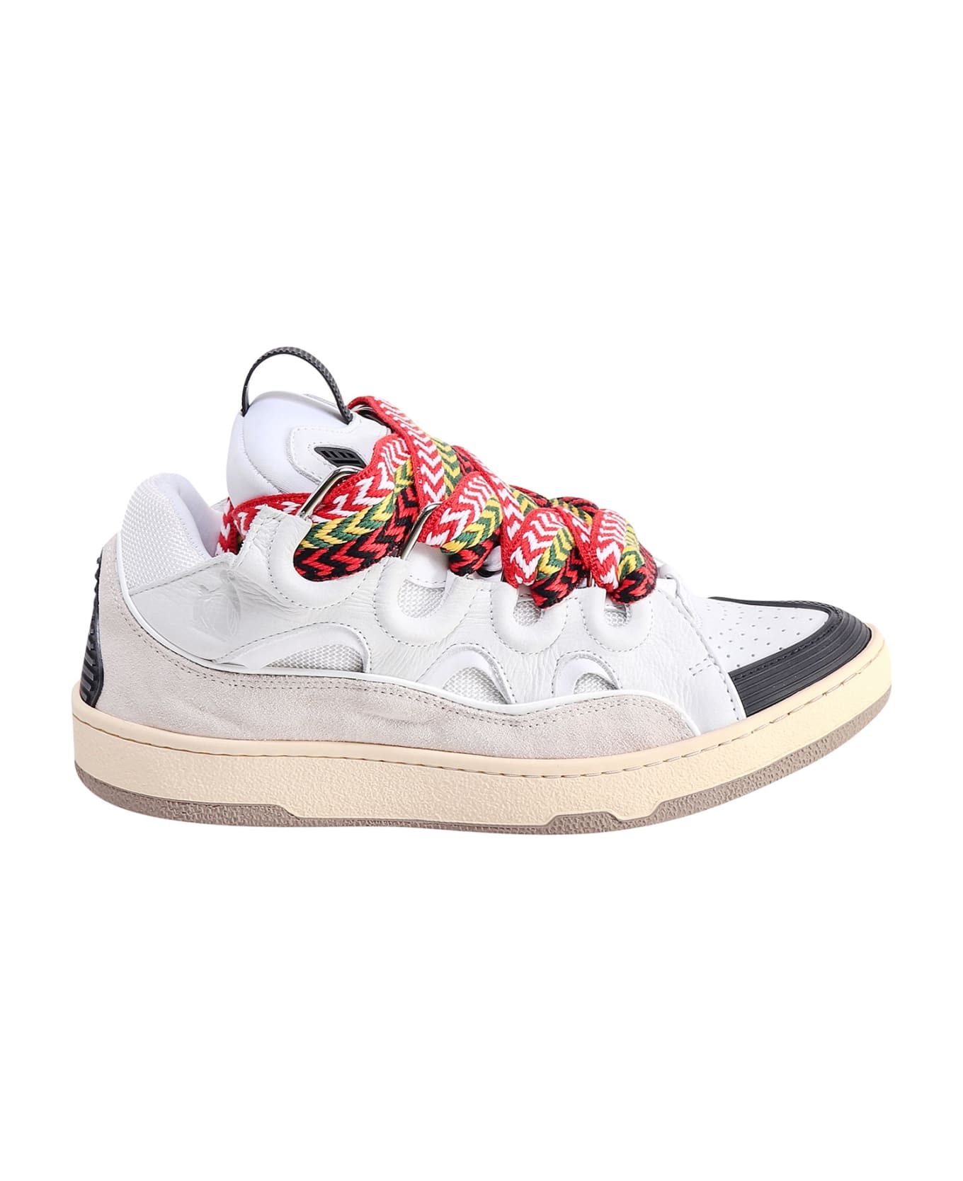 Lanvin Curb Sneakers - White