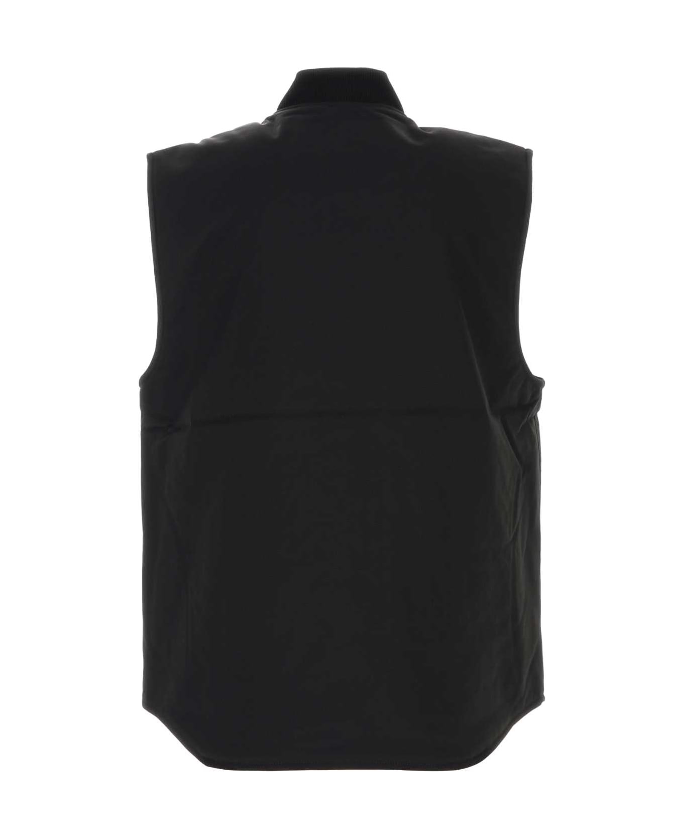Carhartt Black Nylon Leroy Vest - BLACK