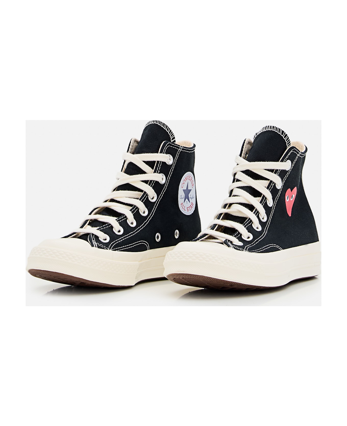 Comme des Garçons Play Play Converse High Sneakers - Black