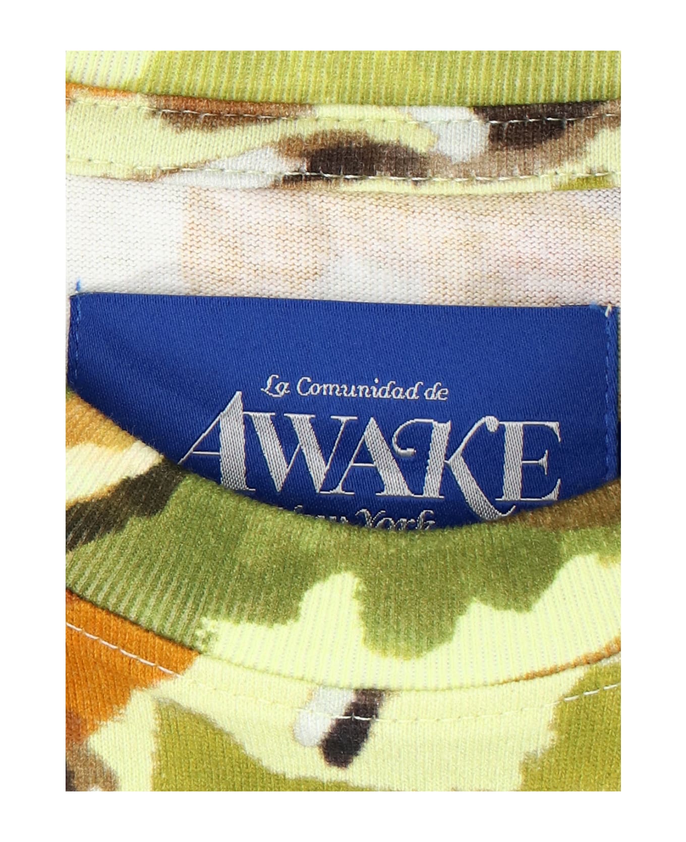 Awake NY Logo Pocket T-shirt - Green