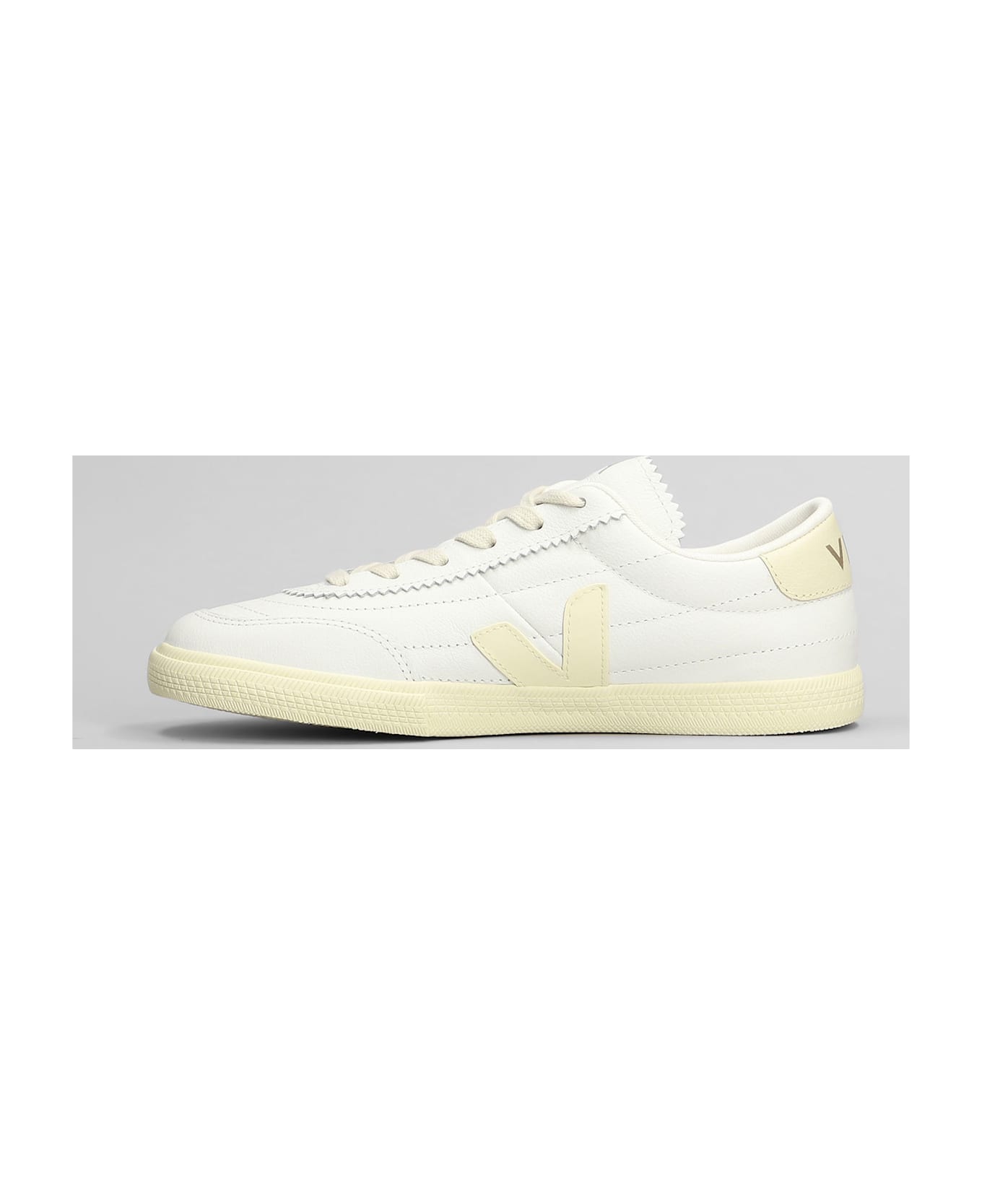 Veja Panenka O.t Sneakers In White Leather - white