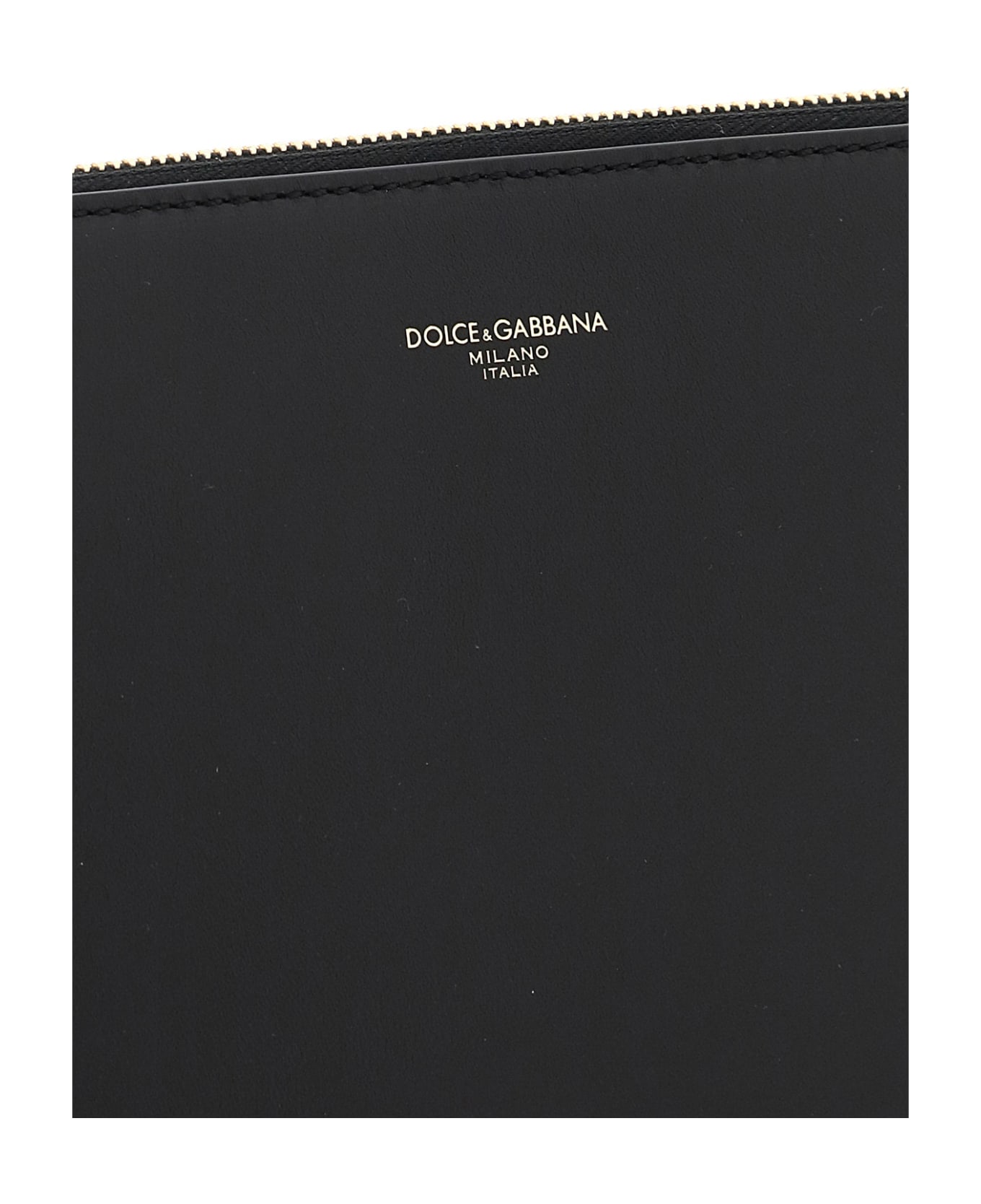 Dolce & Gabbana Calfskin Pouch - Nero