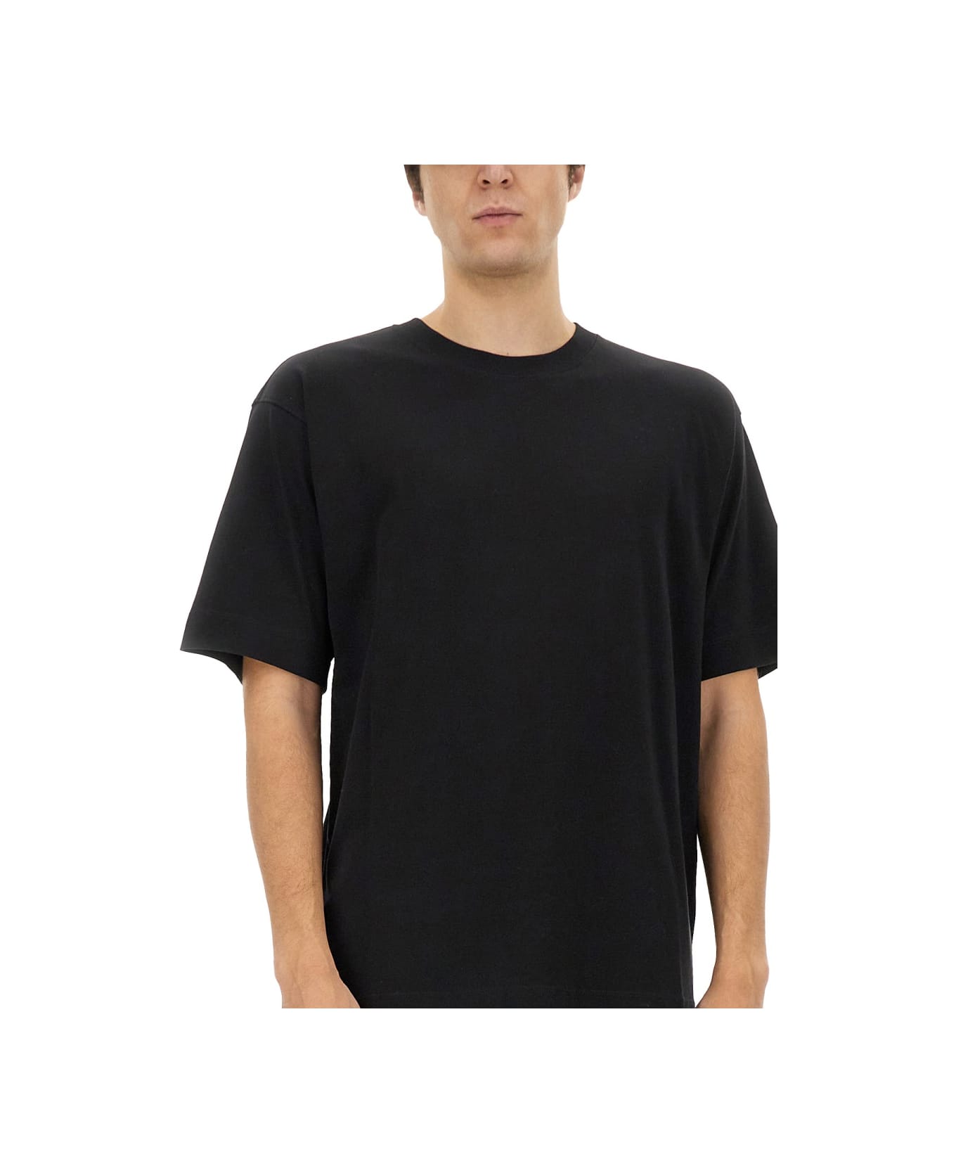 Dries Van Noten Cotton T-shirt - BLACK