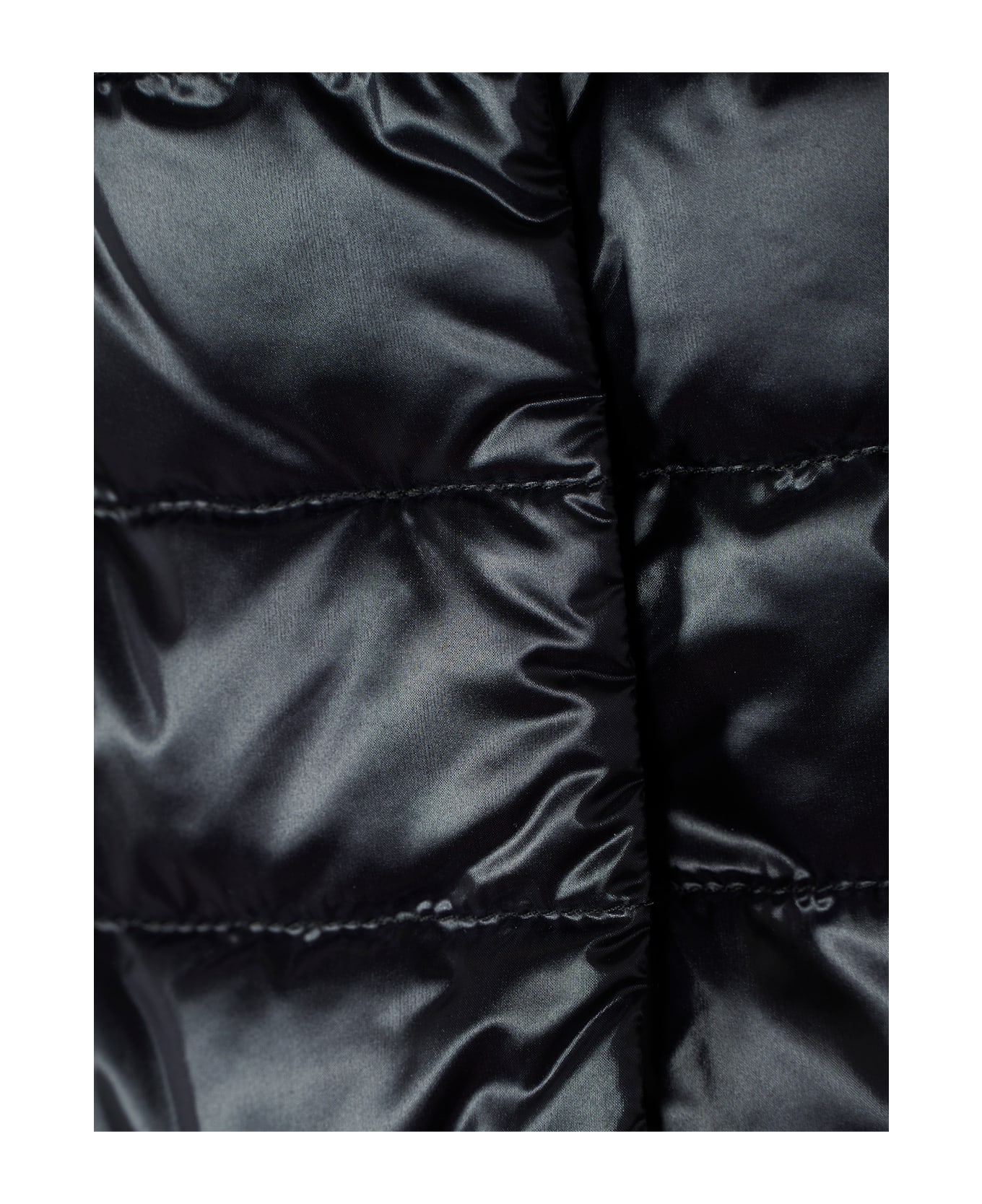 Herno Cropped Padded Jacket - Black