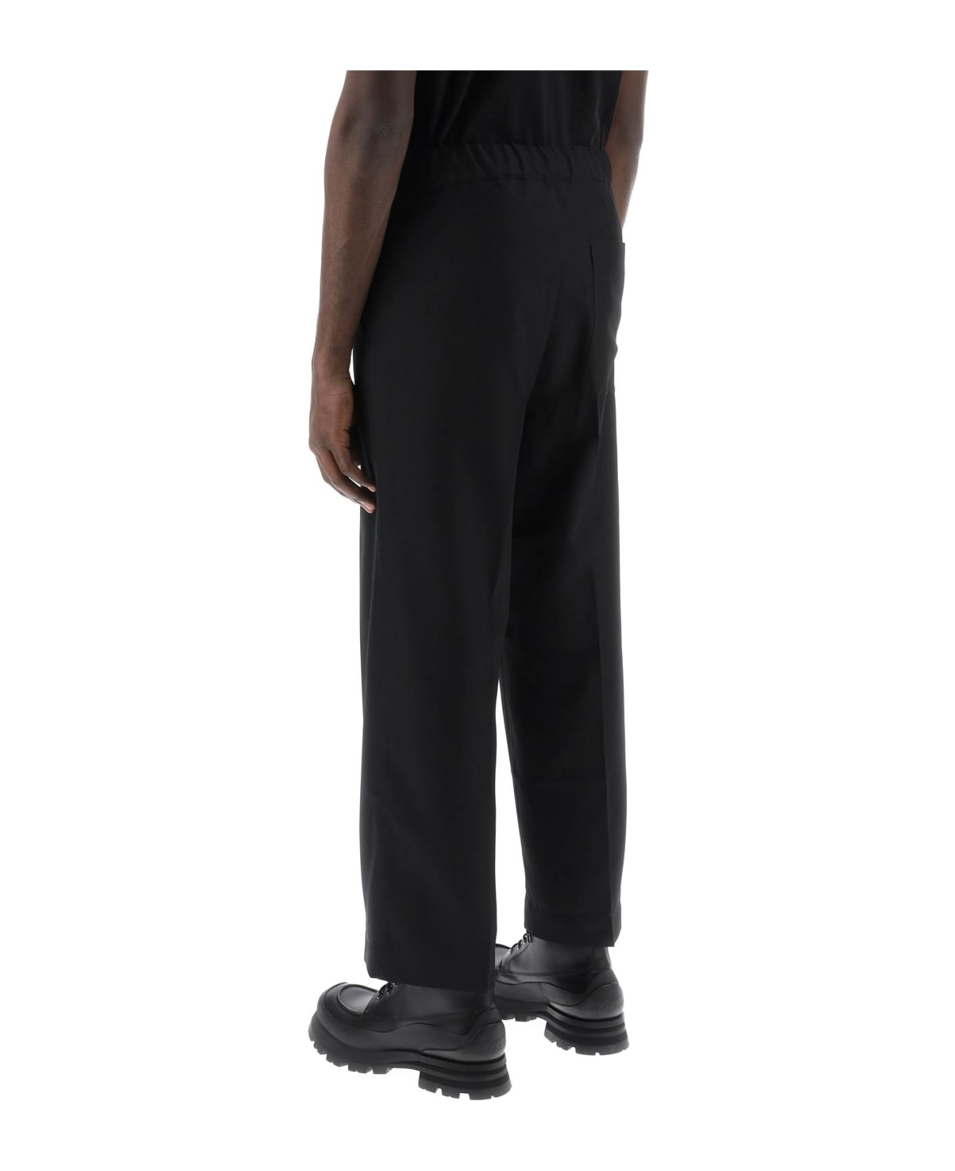 OAMC Pants With Elasticated Waistband - BLACK (Black)