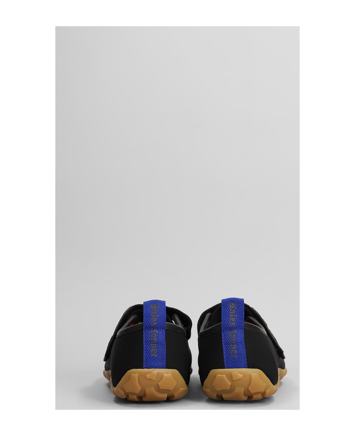 Wales Bonner Sneakers In Black Leather And Fabric - black