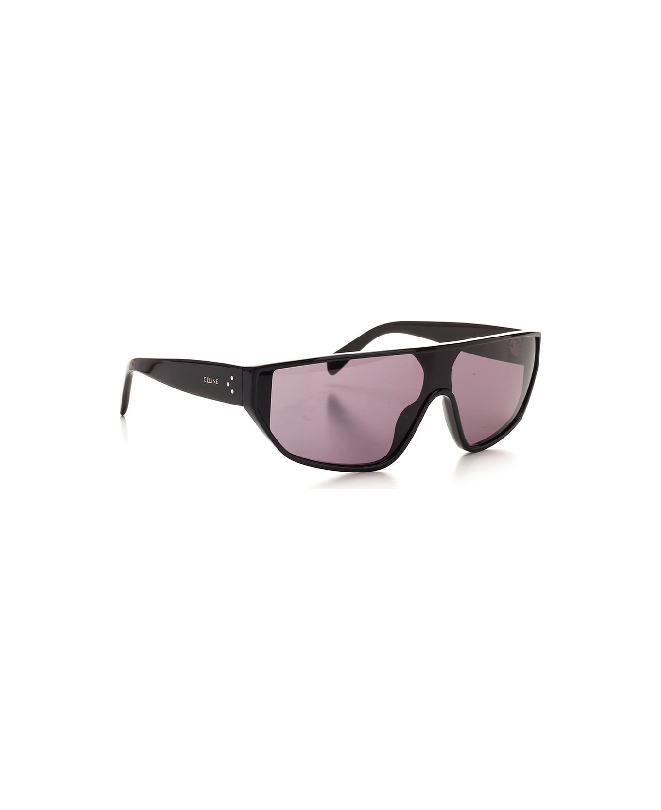 Celine Rectangular Frame Sunglasses - Black