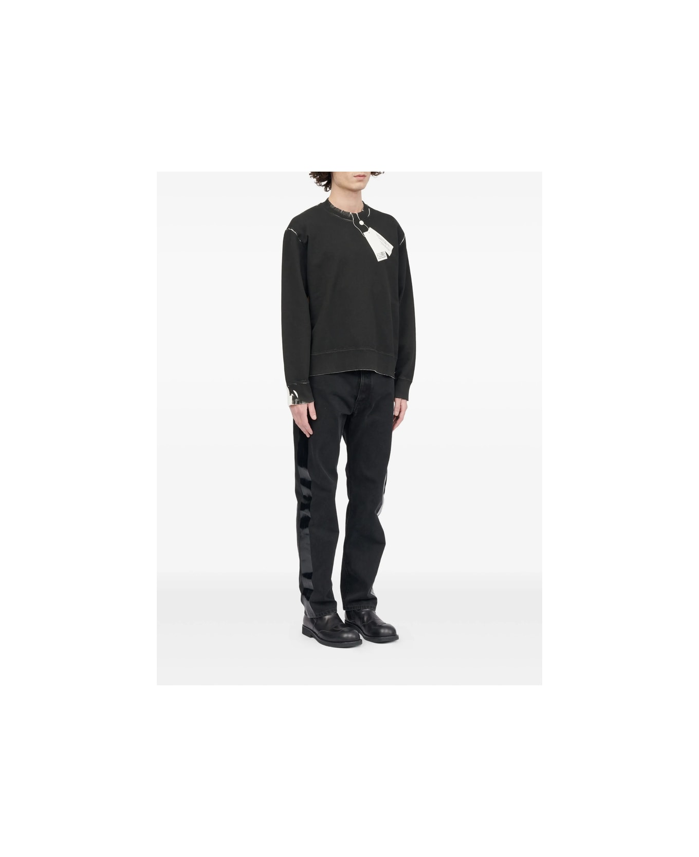 MM6 Maison Margiela Sweatshirt - BLACK