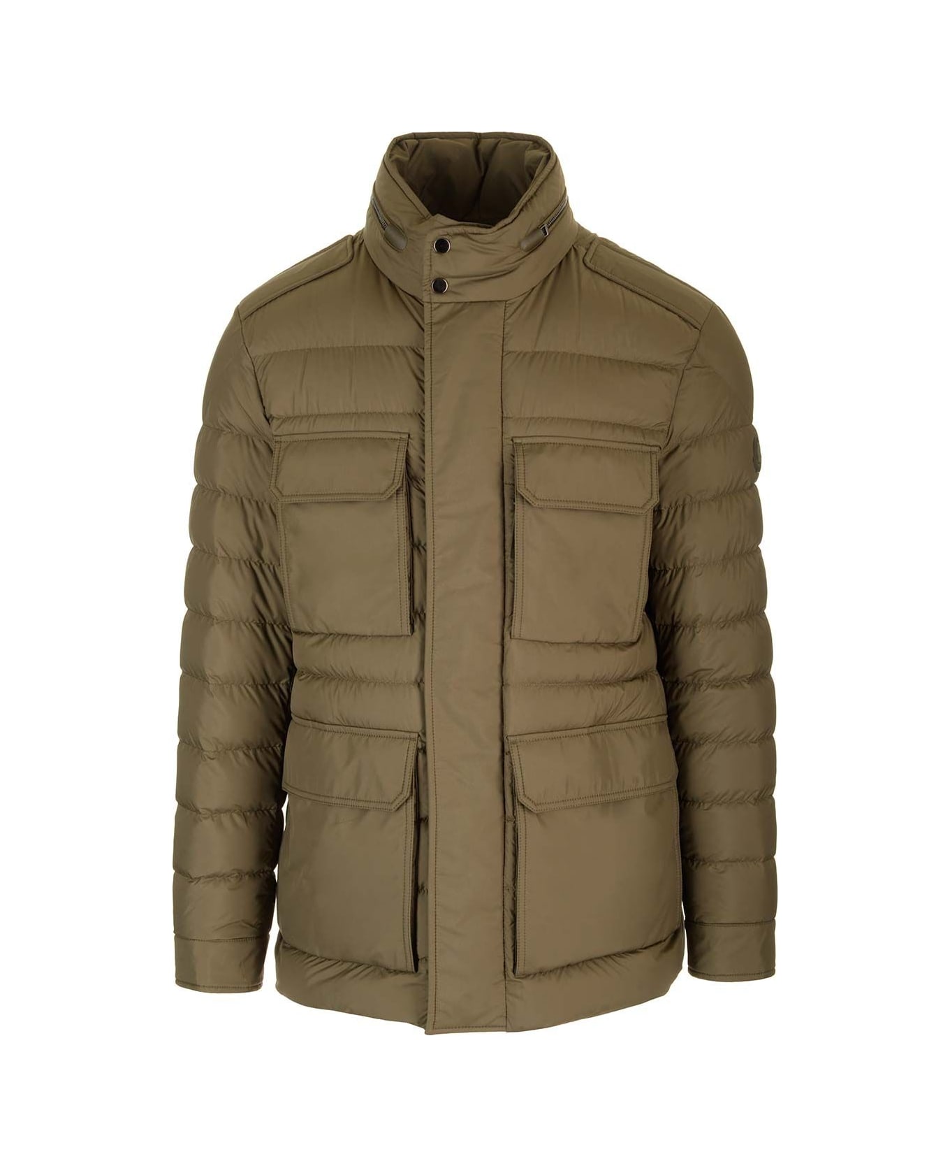 Moncler Fuciade Midi Down Jacket - GREEN