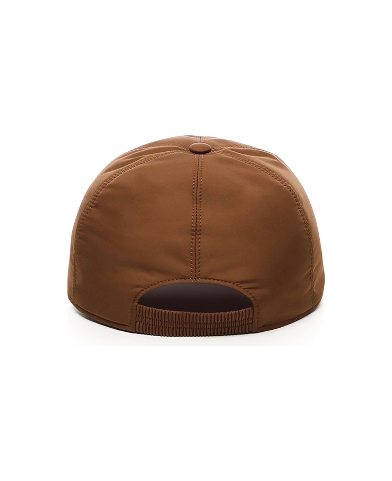 Zegna Technical Fabric Baseball Hat - Brown