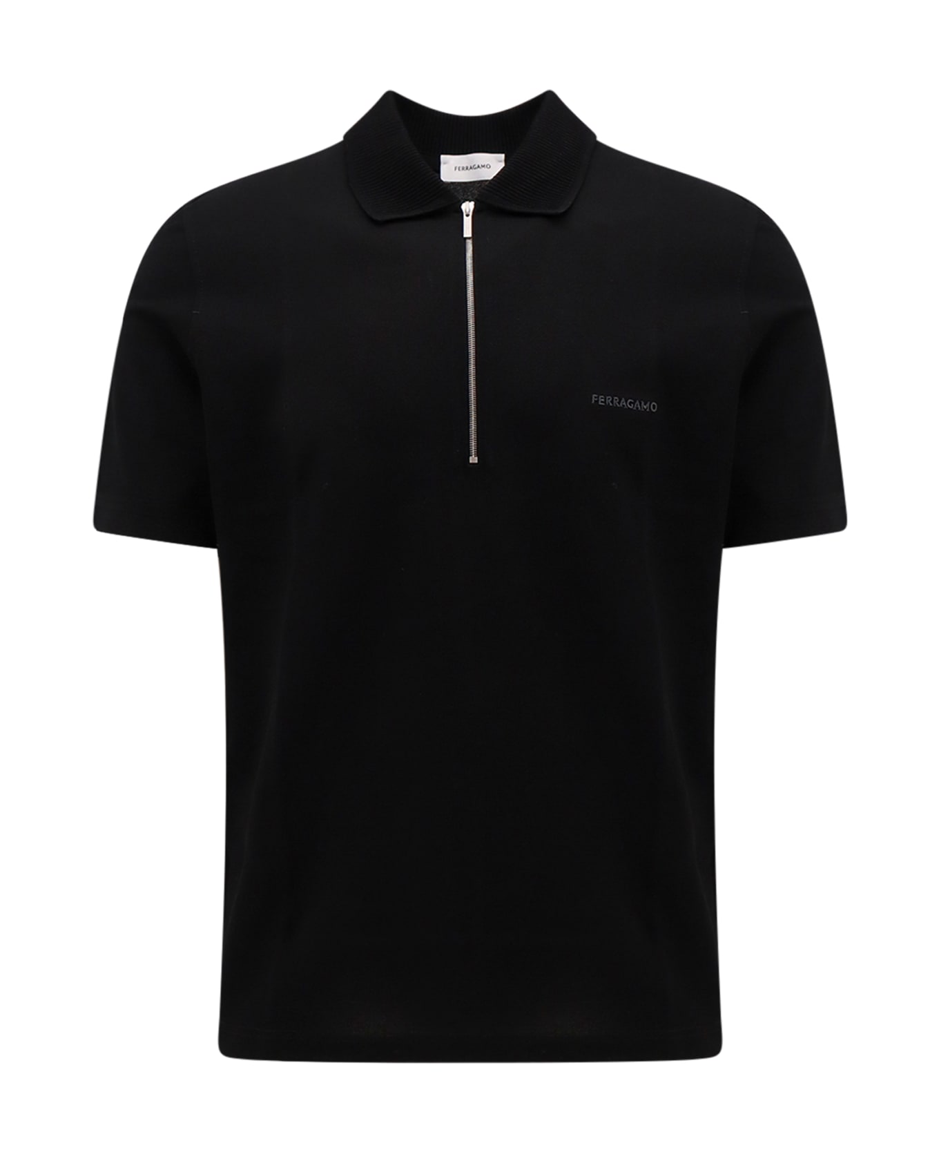 Ferragamo Polo Shirt - BLACK ポロシャツ