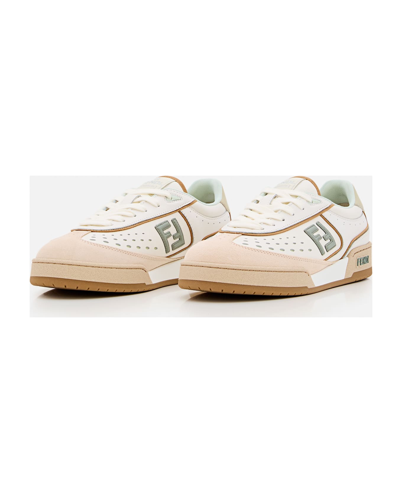 Fendi Ff Sneakers - White