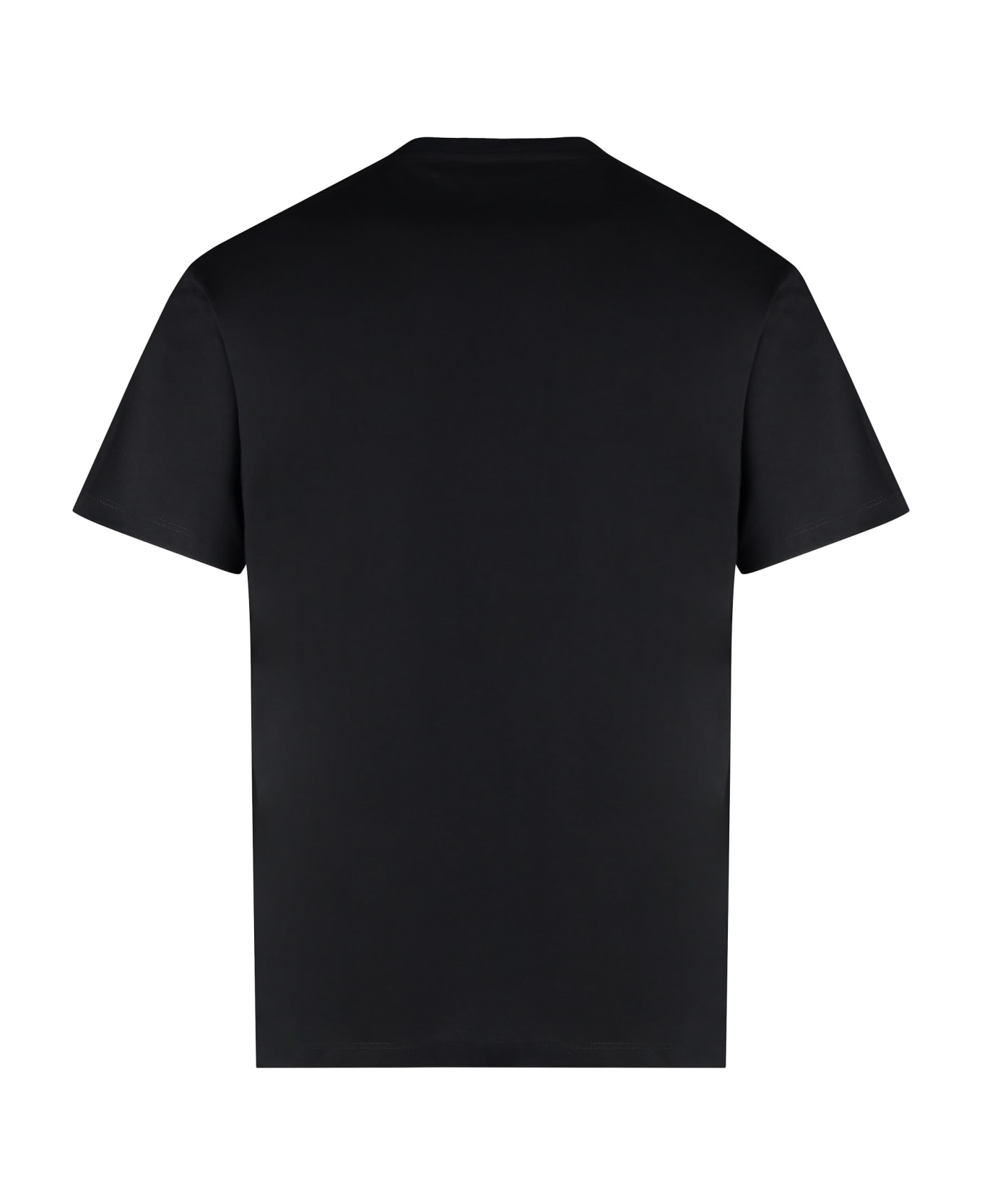Alexander McQueen Cotton Crew-neck T-shirt - black