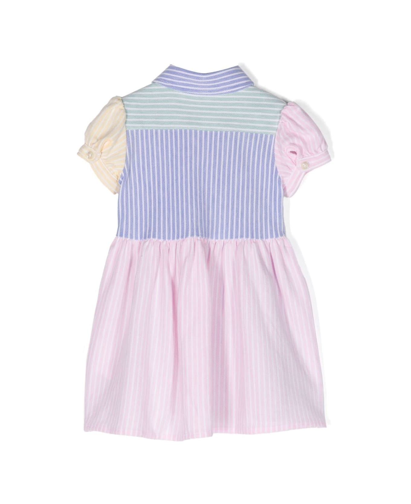 Polo Ralph Lauren Color Blk Dr-dresses-day Dress - Celadon Multi