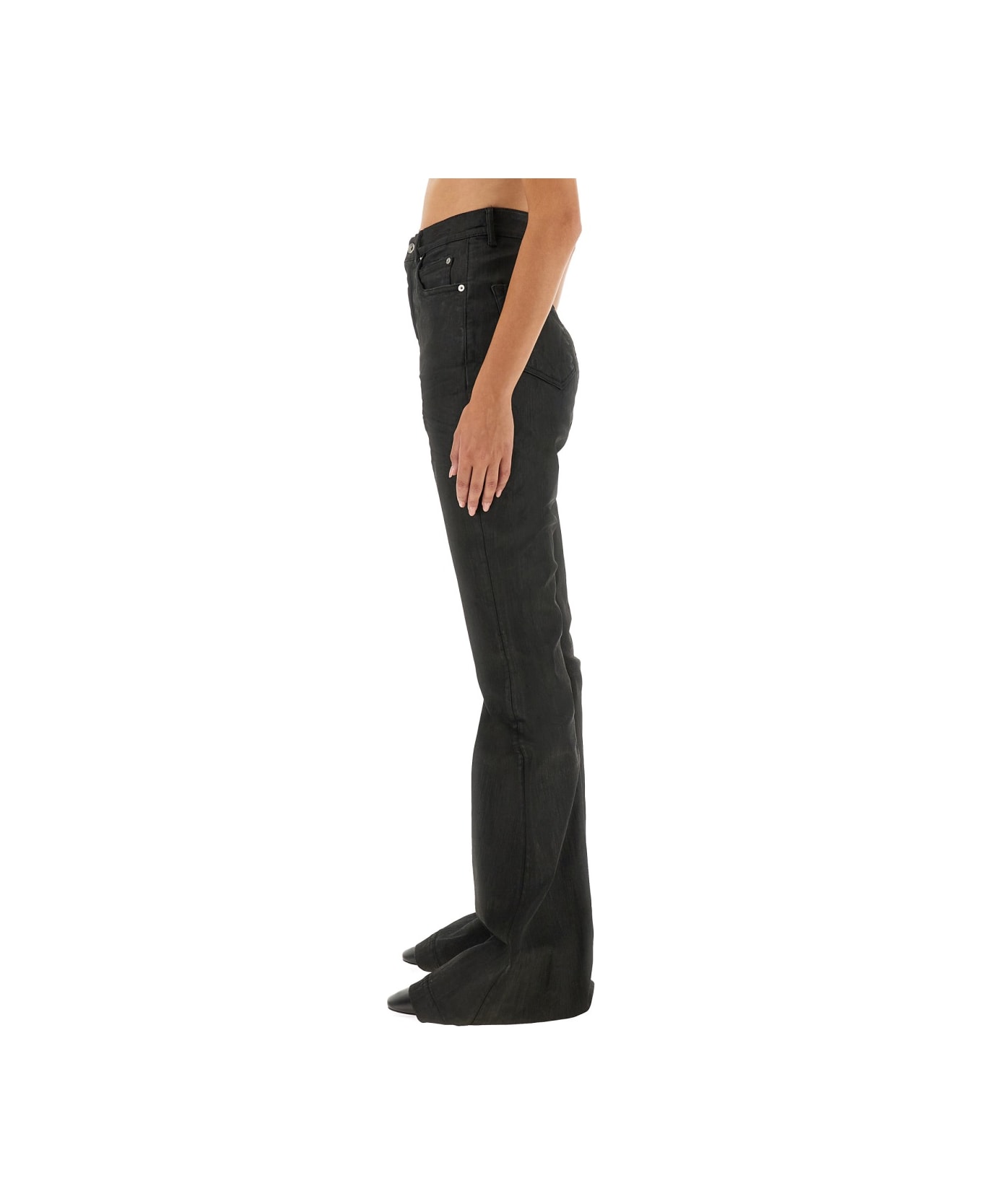 DRKSHDW "bolan Bootcut" Pants - BLACK