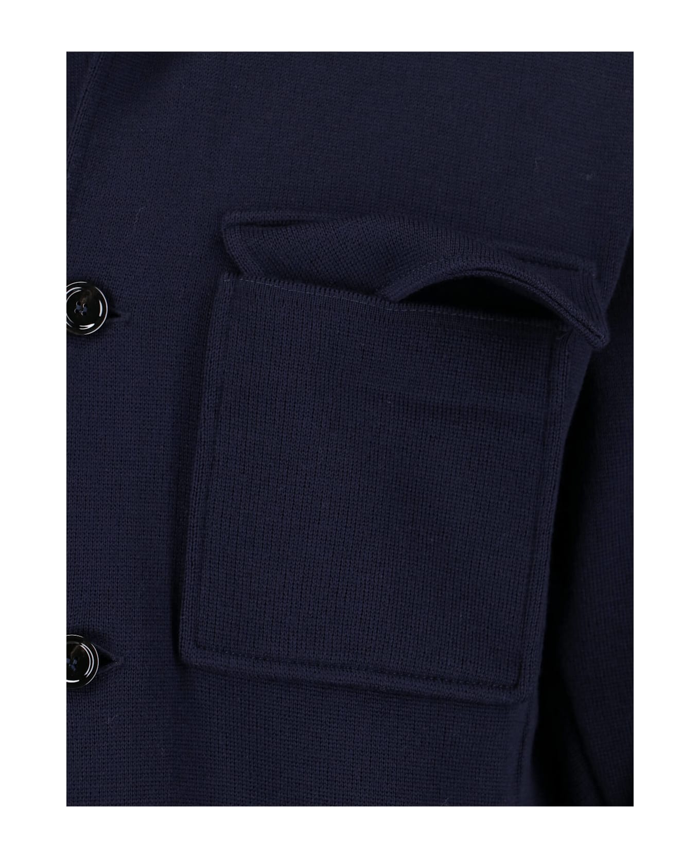 Lardini Virgin Wool Jacket - Blue