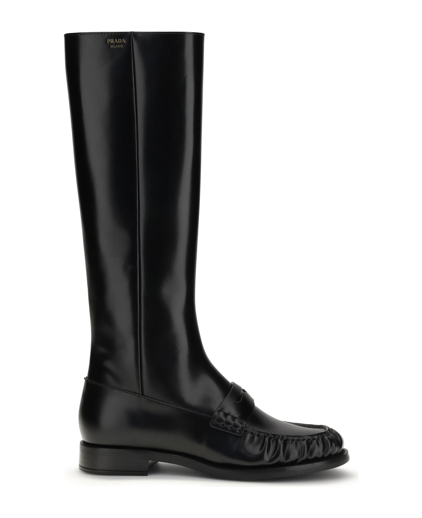 Prada Smooth Leather Boots