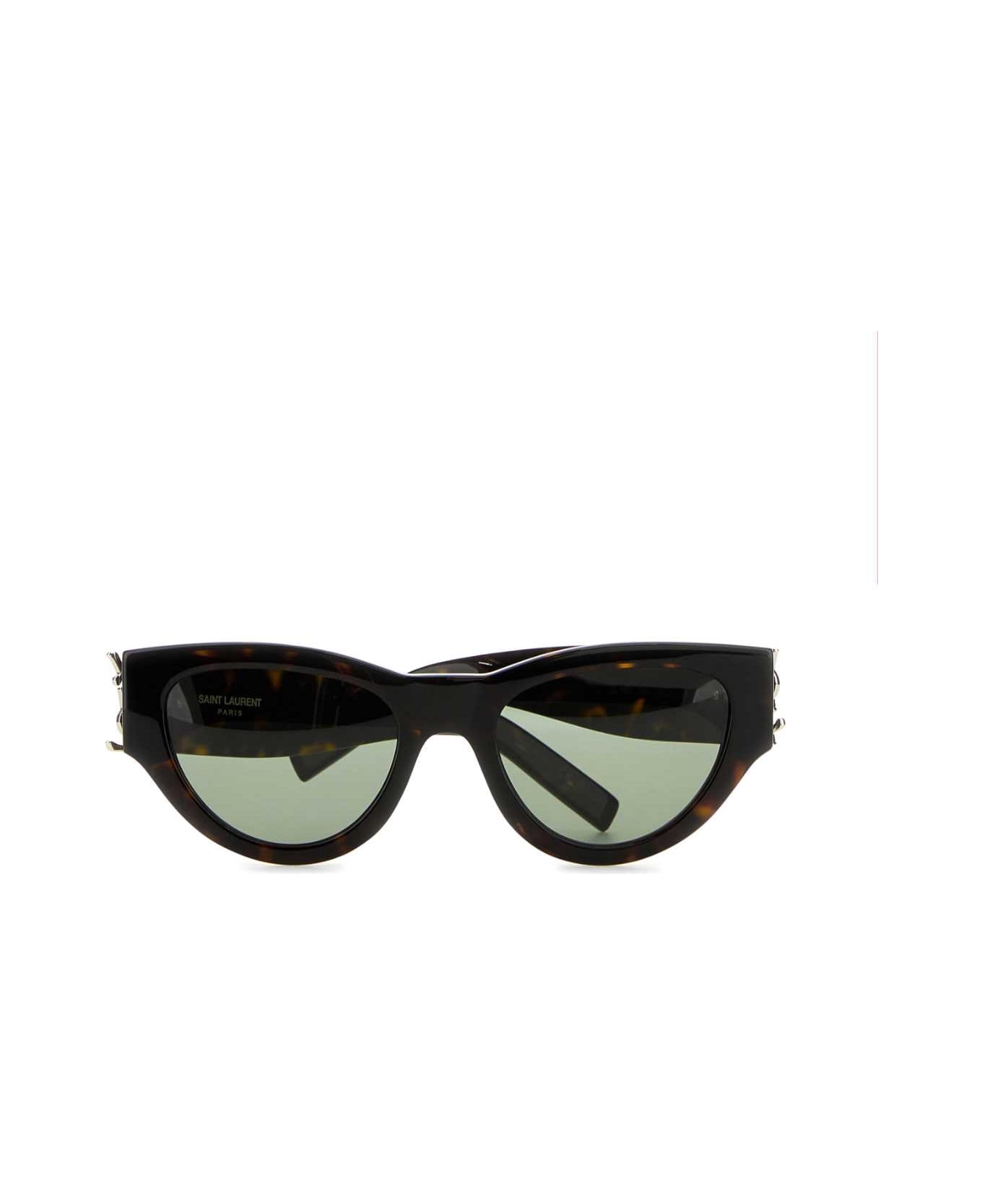 Saint Laurent Black Acetate Sl M94 Sunglasses - DKHAVDKHAVGREEN