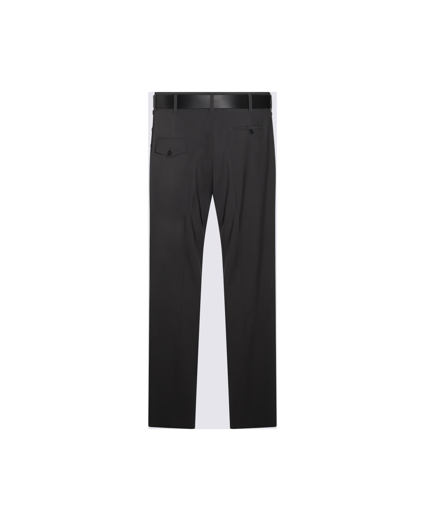 Moschino Grey Wool Pants - GREY