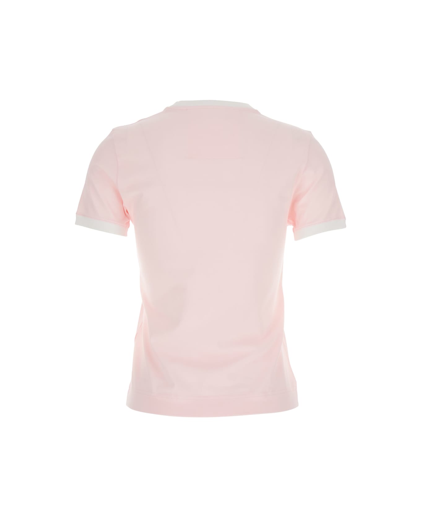 Givenchy Logo Print T-shirt - Pale Pink/white