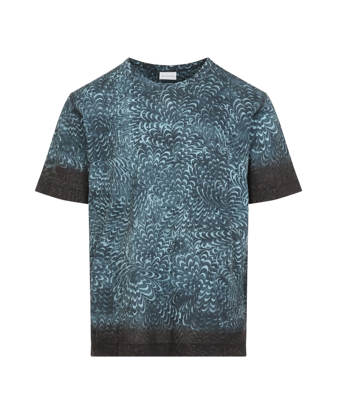 Dries Van Noten Hubba T-shirt - Petrol