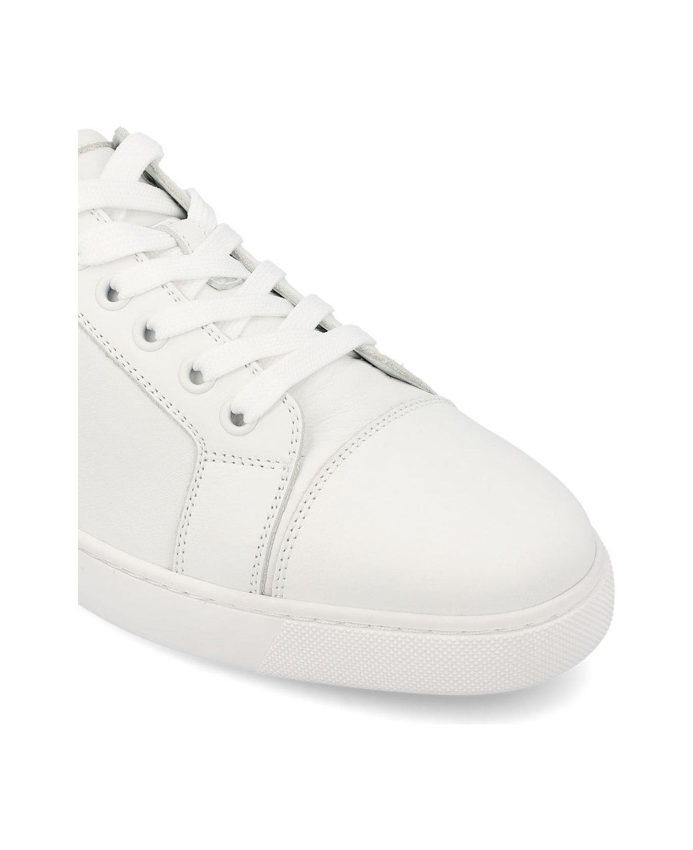 Christian Louboutin Fun Louise Junior Flat Sneakers - White