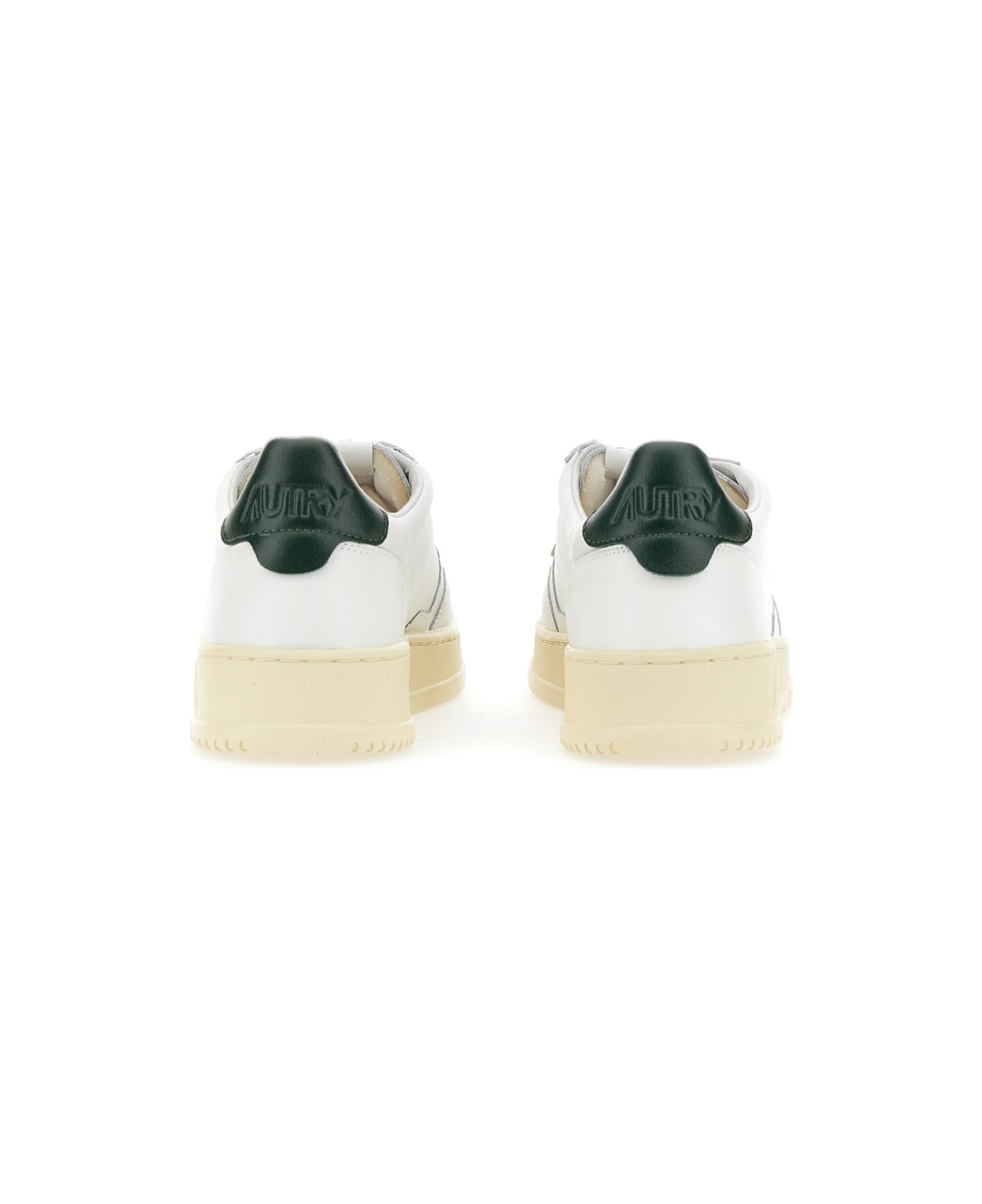 Autry Medalist Low Sneakers - White/green