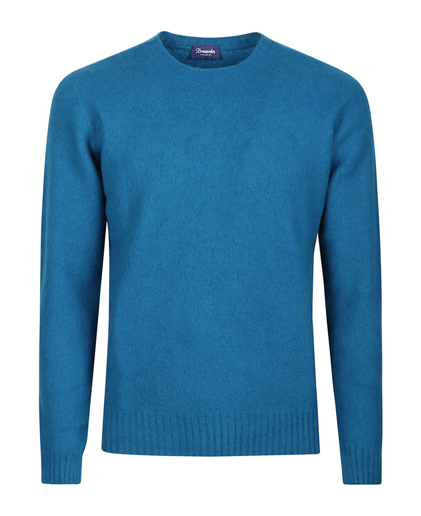 Drumohr Round Neck Sweater - Blu ニットウェア