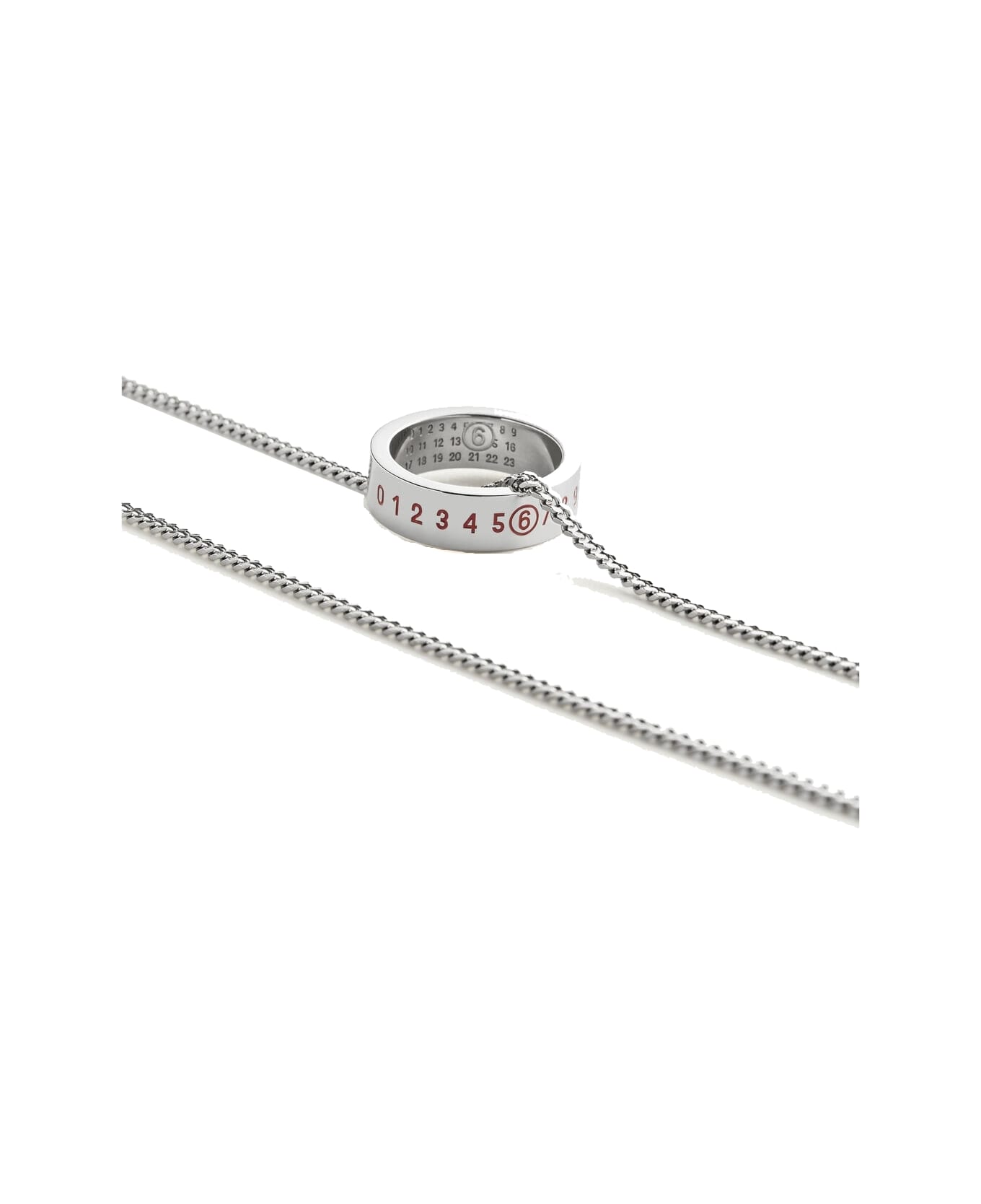 MM6 Maison Margiela Bijoux - SILVER RED