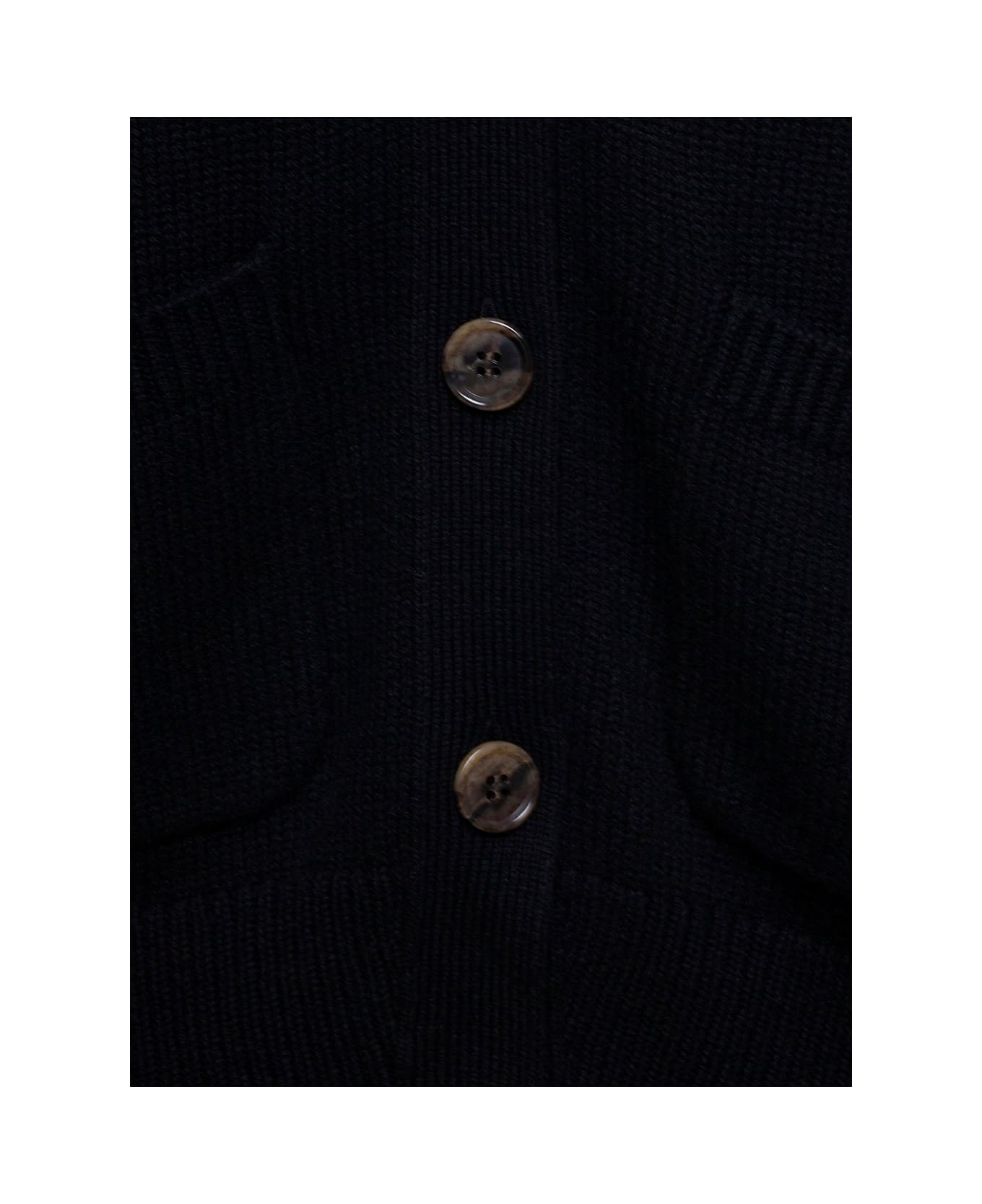 Lisa Yang 
danni
 Black Knitted Cardigan In Cashmere Woman - Black