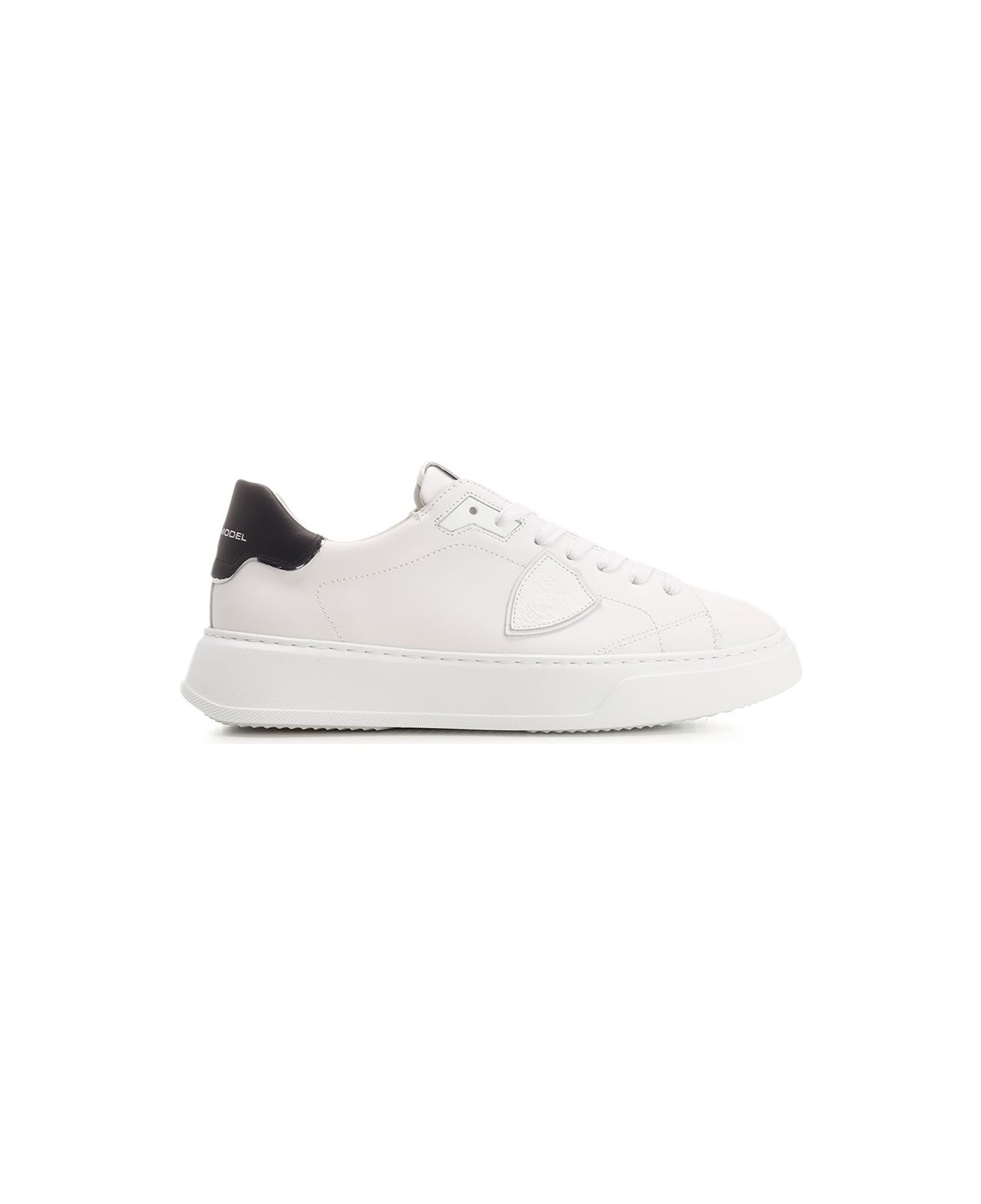 Philippe Model 'temple' Sneaker - White