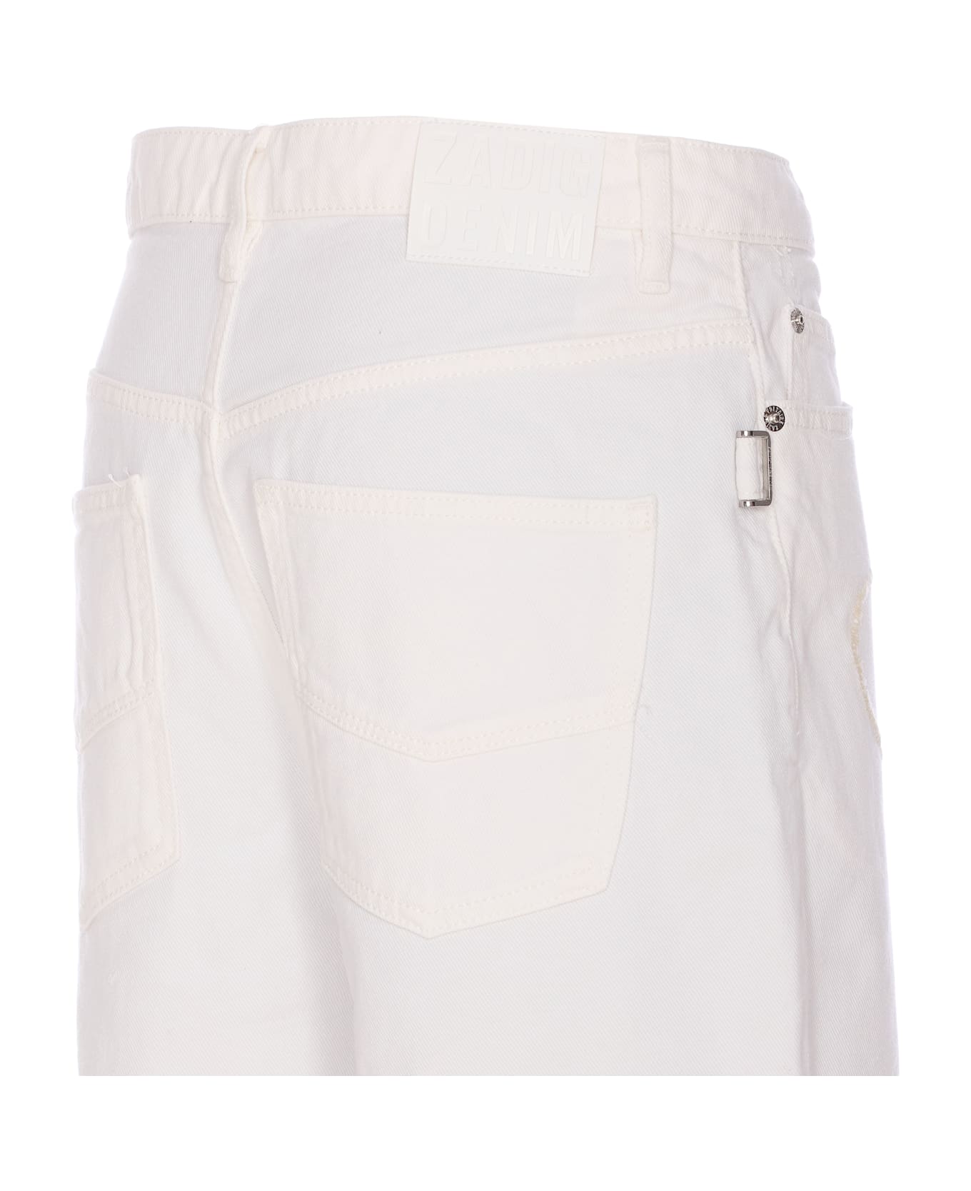 Zadig 
Voltaire Elio Denim Pants - White