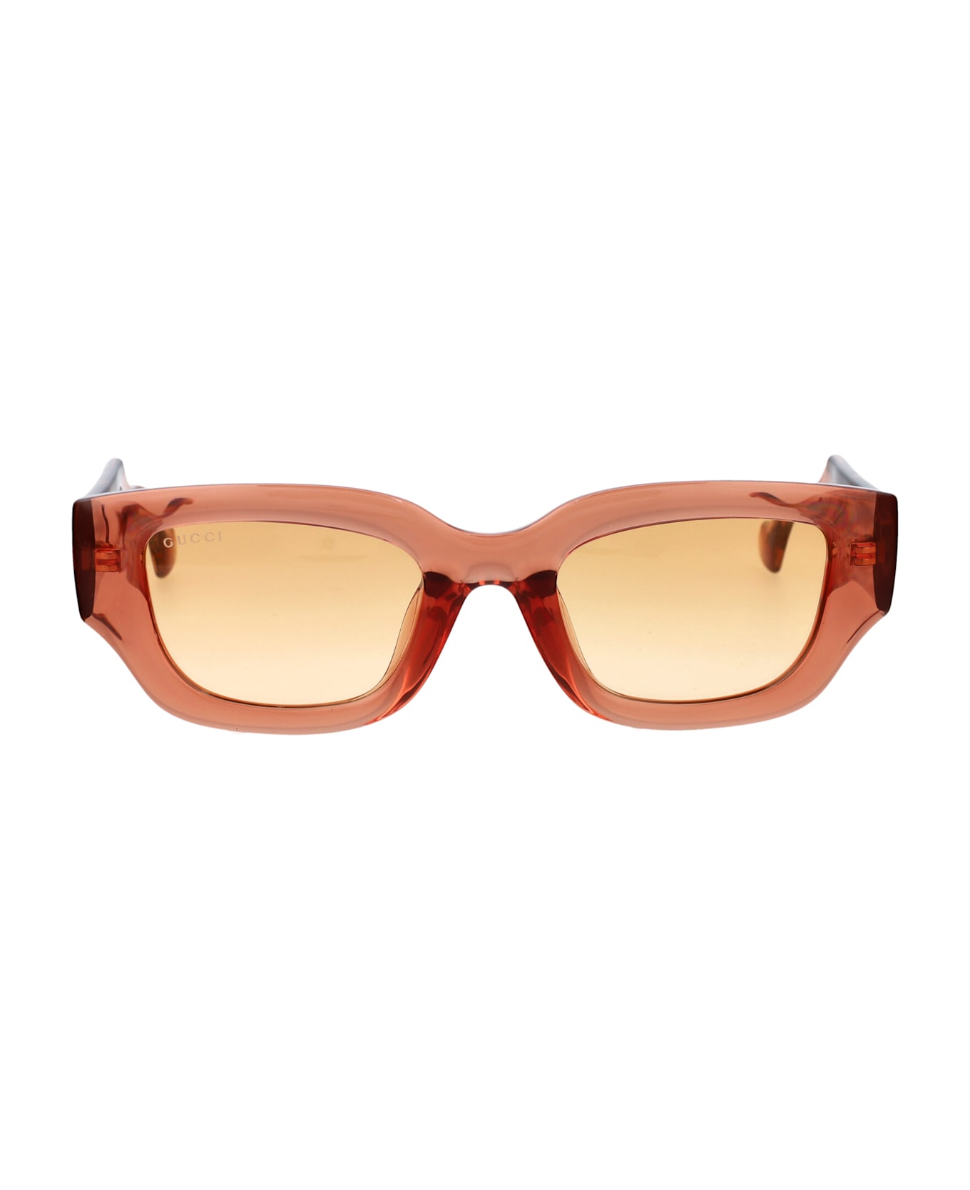 Gucci Eyewear Gg1558sk Sunglasses - 004 BROWN BROWN ORANGE