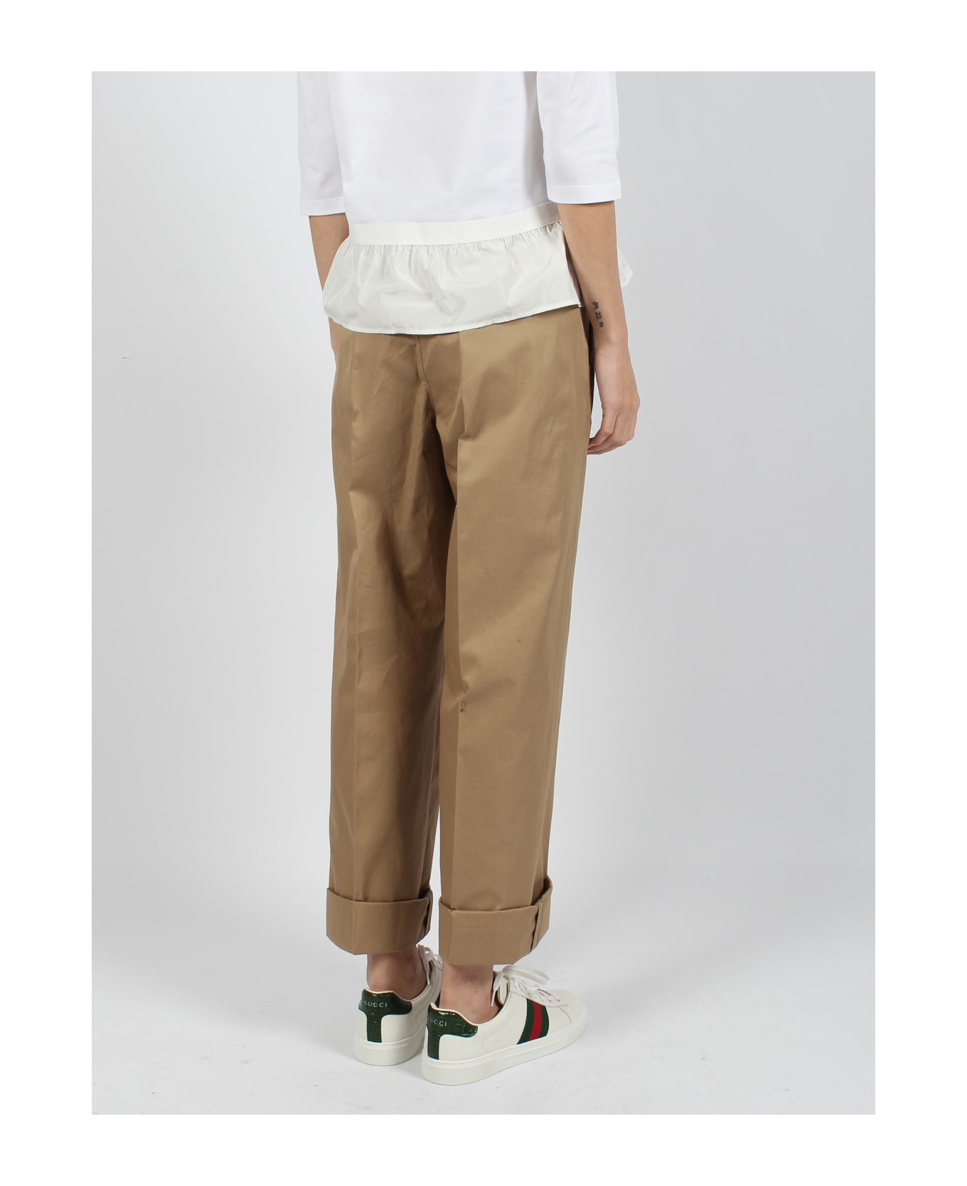 Herno Delon Trousers - Brown ボトムス