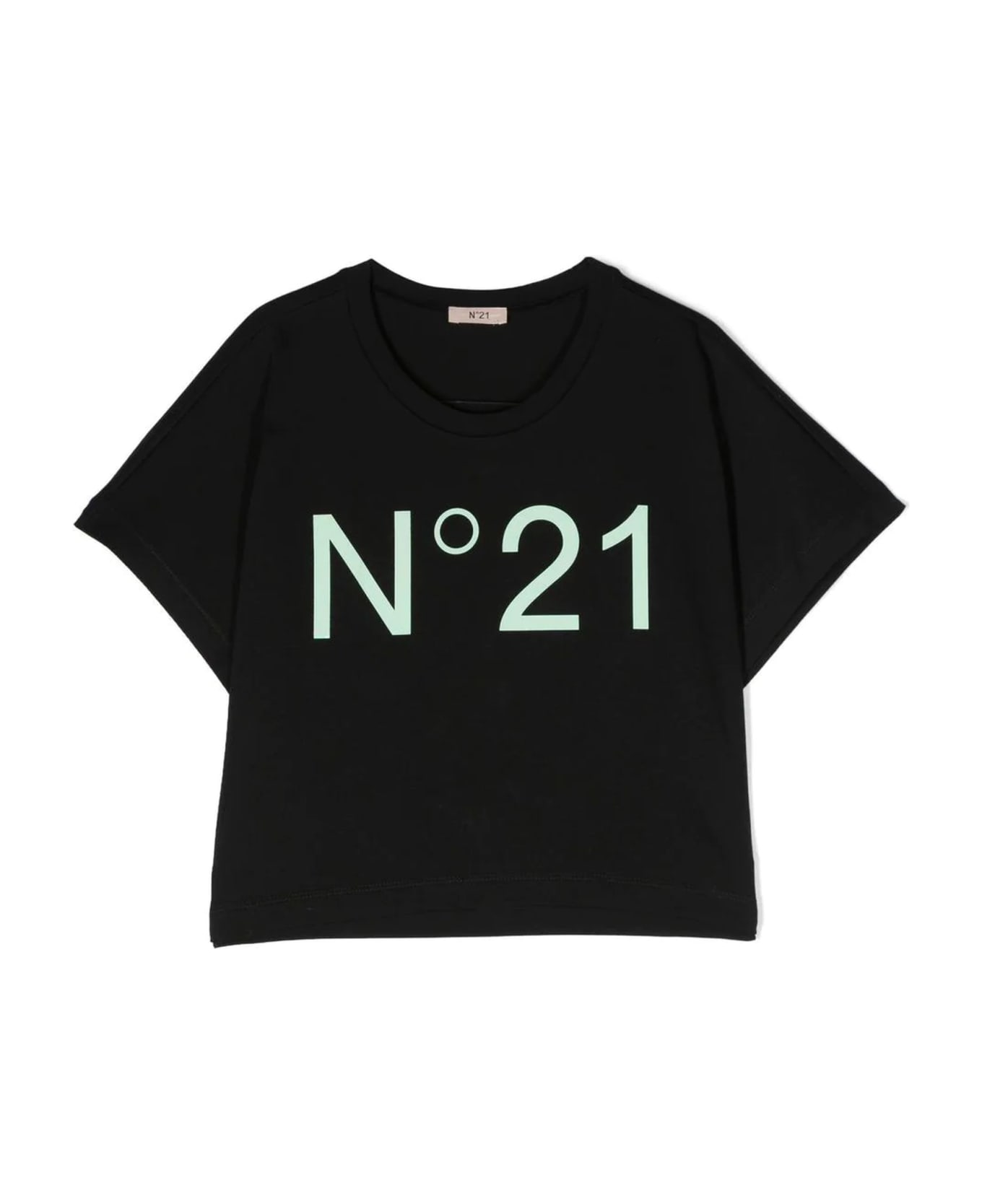 N.21 N°21 T-shirts And Polos Black - Black