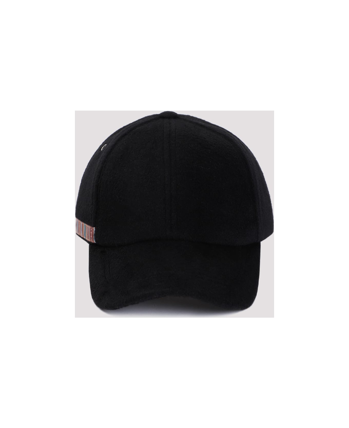 Paul Smith Signature Trim Cap - Black