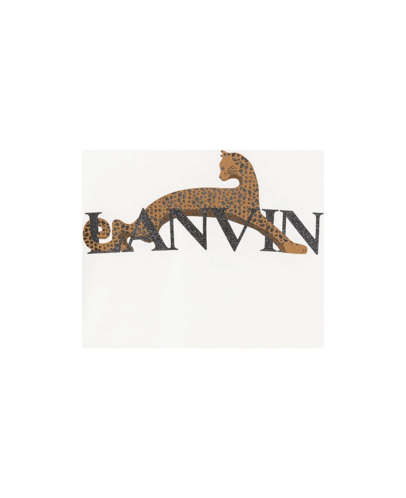 Lanvin Logo Long Sleeve T-shirt - IVORY